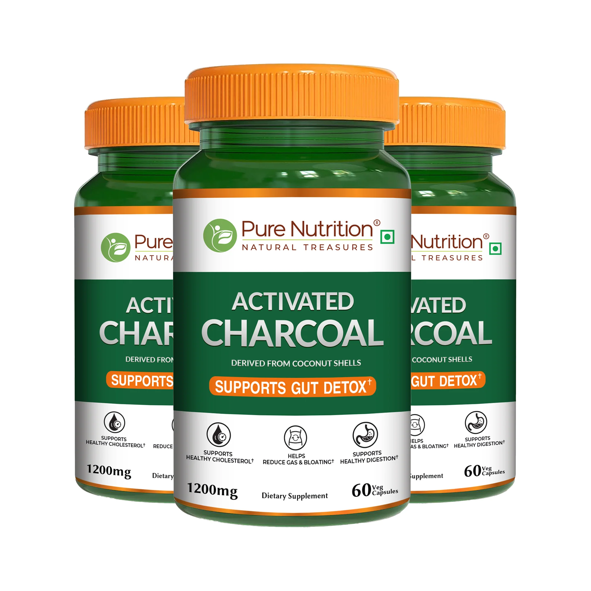 Activated Charcoal – 1200mg | Derived from Coconut Shells - Image 10