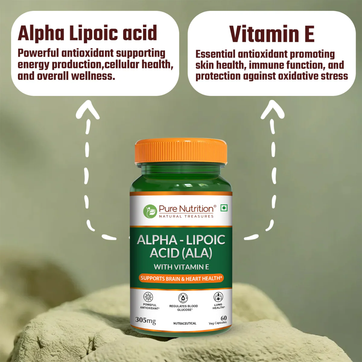 Alpha Lipoic Acid Capsules 305 mg | Supports Antioxidant - Image 7