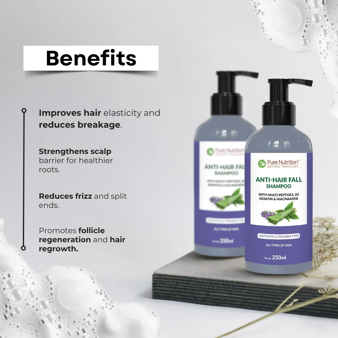 Combo of Anti-Hairfall Shampoo 250 ML + Conditioner 200ML - Image 7