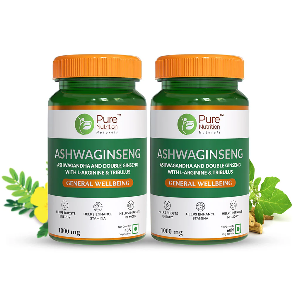 Ashwaginseng 60 Tabs– Energy & Improves Stamina with Ashwagandha, Ginseng & Herbal Extracts - Image 8