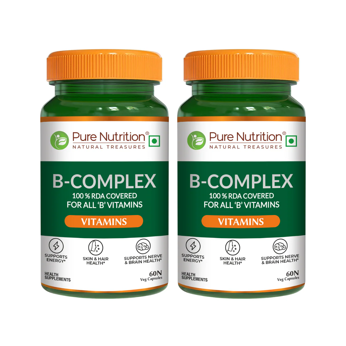 B Complex with Essential Vitamins B1, B2, B3, B5, B6, B7, B9, B12 - 60 Tablets | Supports Energy, Metabolism, and Overall Wellness - Image 8