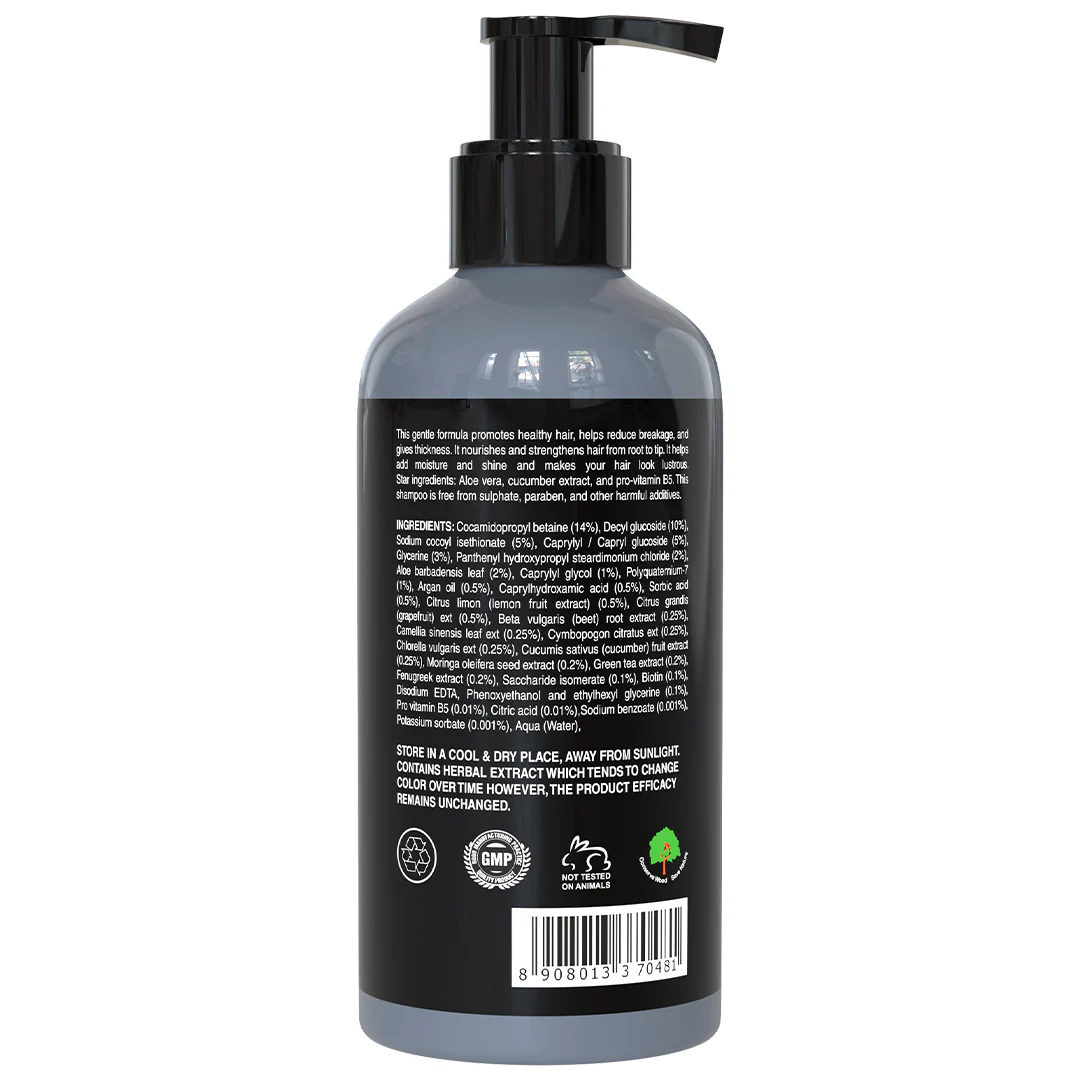 Biotin Shampoo with Provitamin B5 & Natural Fruit Extracts – 250ml - Image 5