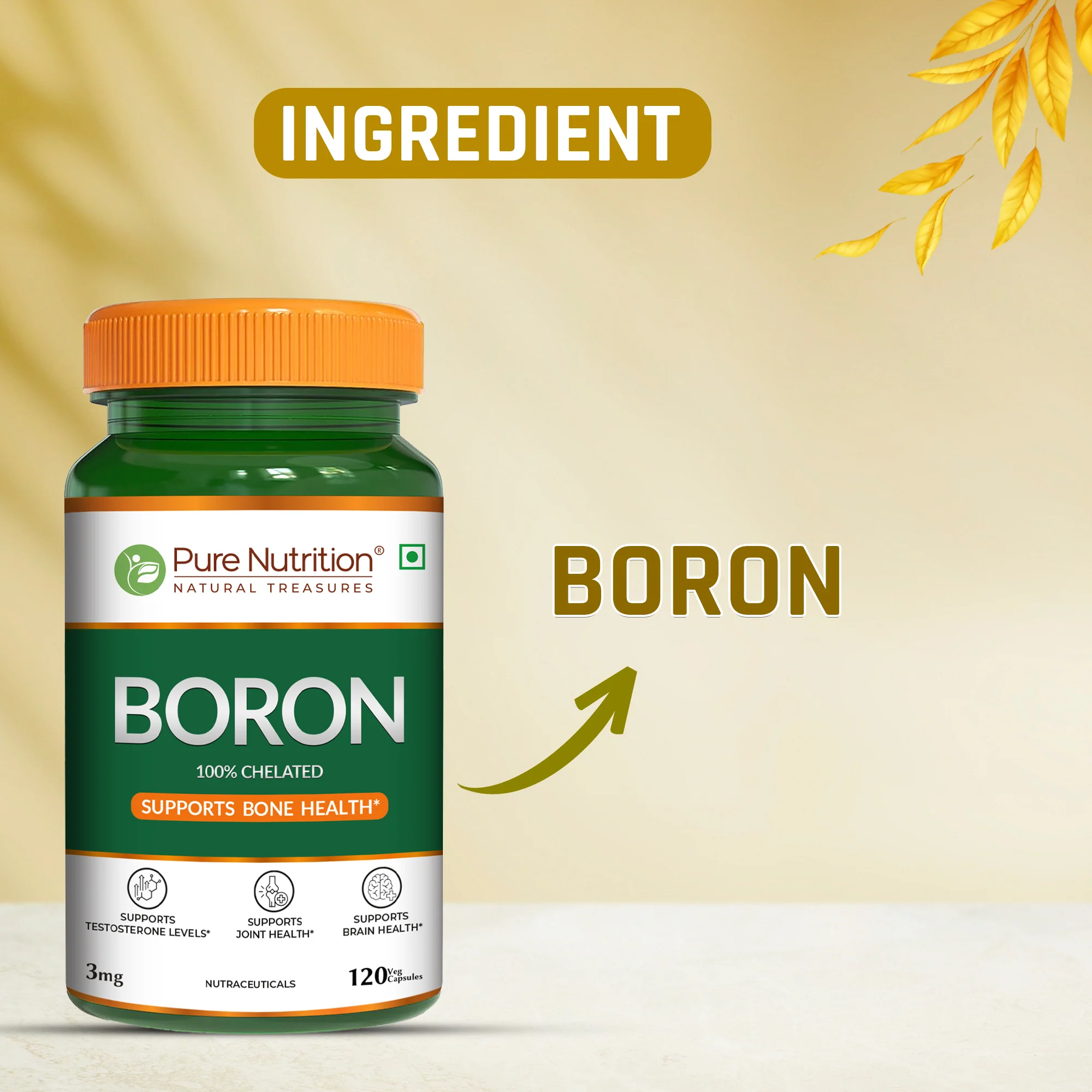 Boron 3mg (Chelated Form) - Image 3