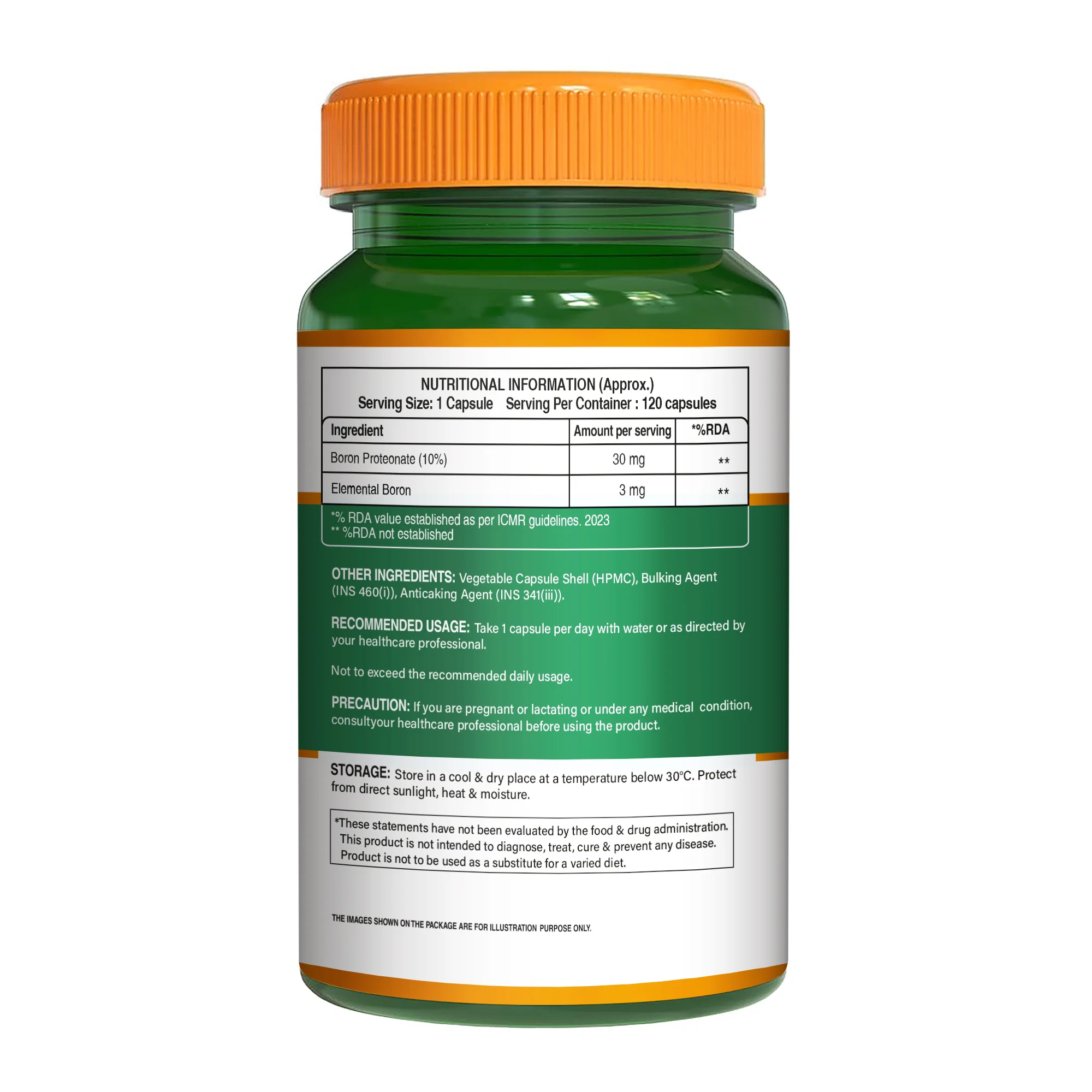 Boron 3mg (Chelated Form) - Image 6