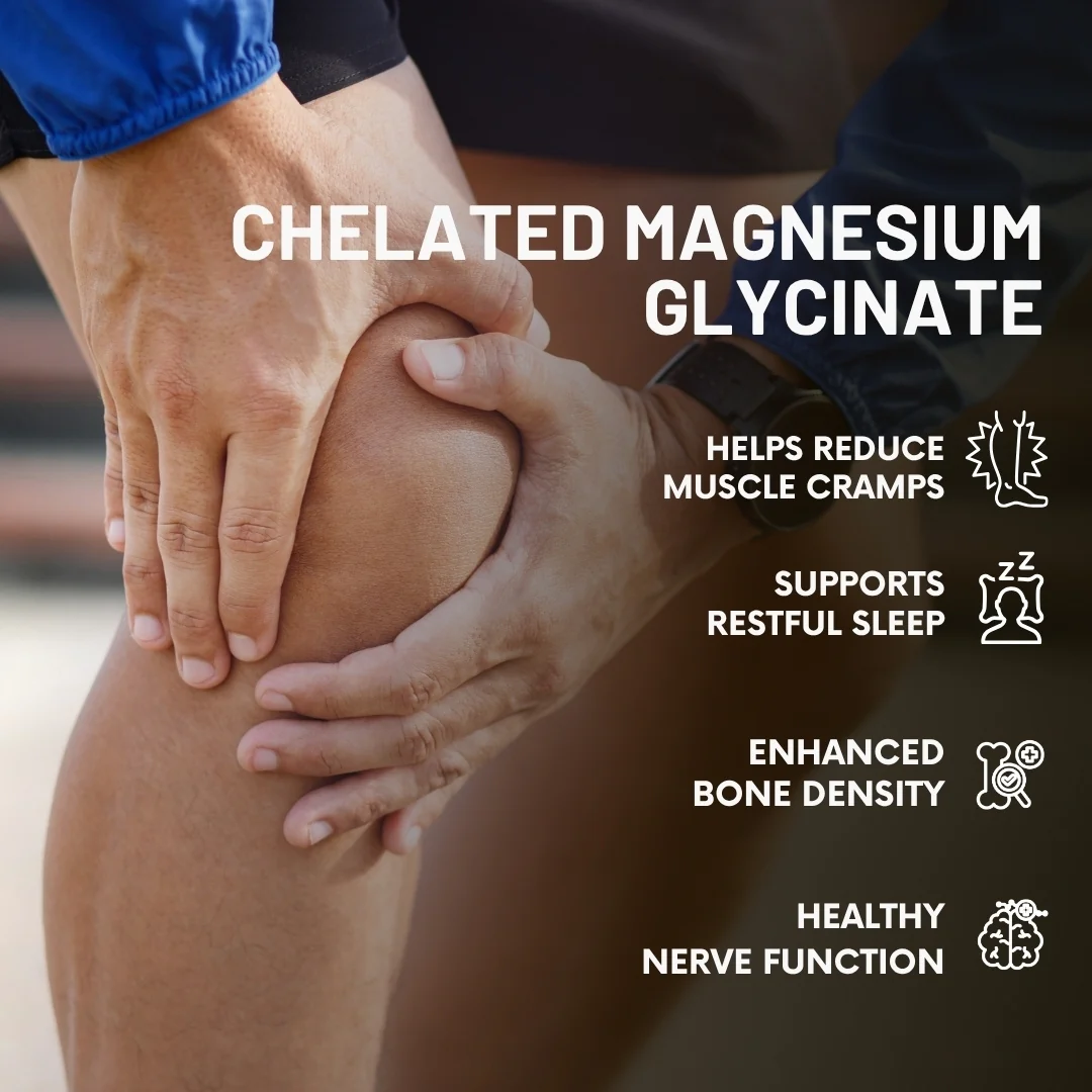 Chelated Magnesium Glycinate | Supports Relaxation, Muscle & Nerve Health - Image 4