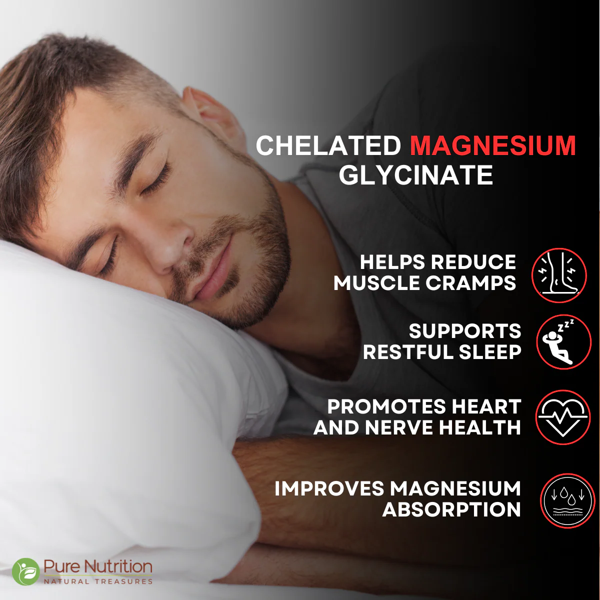 Chelated Magnesium Glycinate | Supports Relaxation, Muscle & Nerve Health - Image 7
