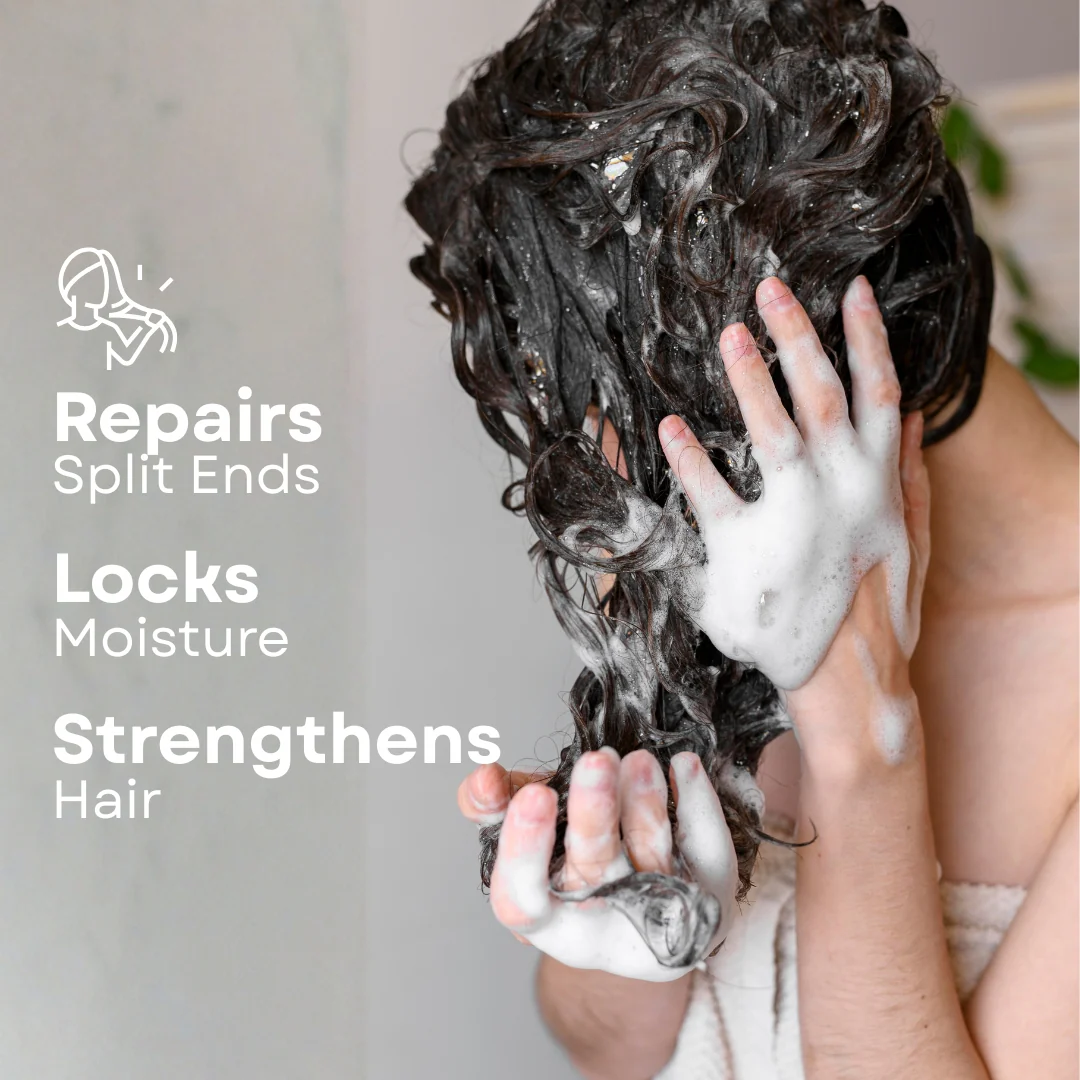 Pure Nutrition Argan Oil Damage Repair Shampoo with Aloe Vera & Sea Kelp – 250ml - Image 3