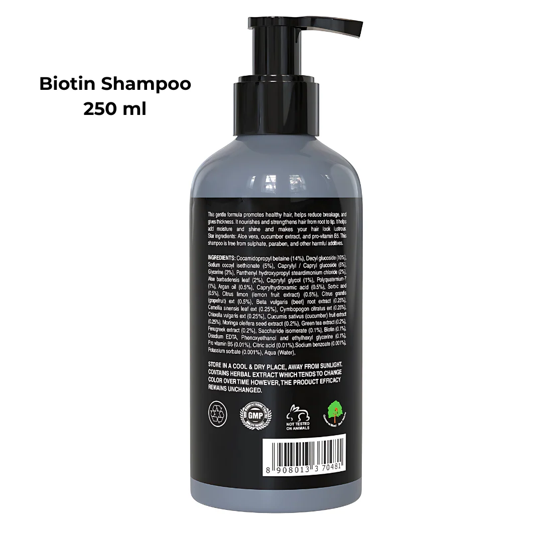 Combo of Biotin Shampoo and Conditioner - Supports Healthy Hair Growth and Strength - Image 3