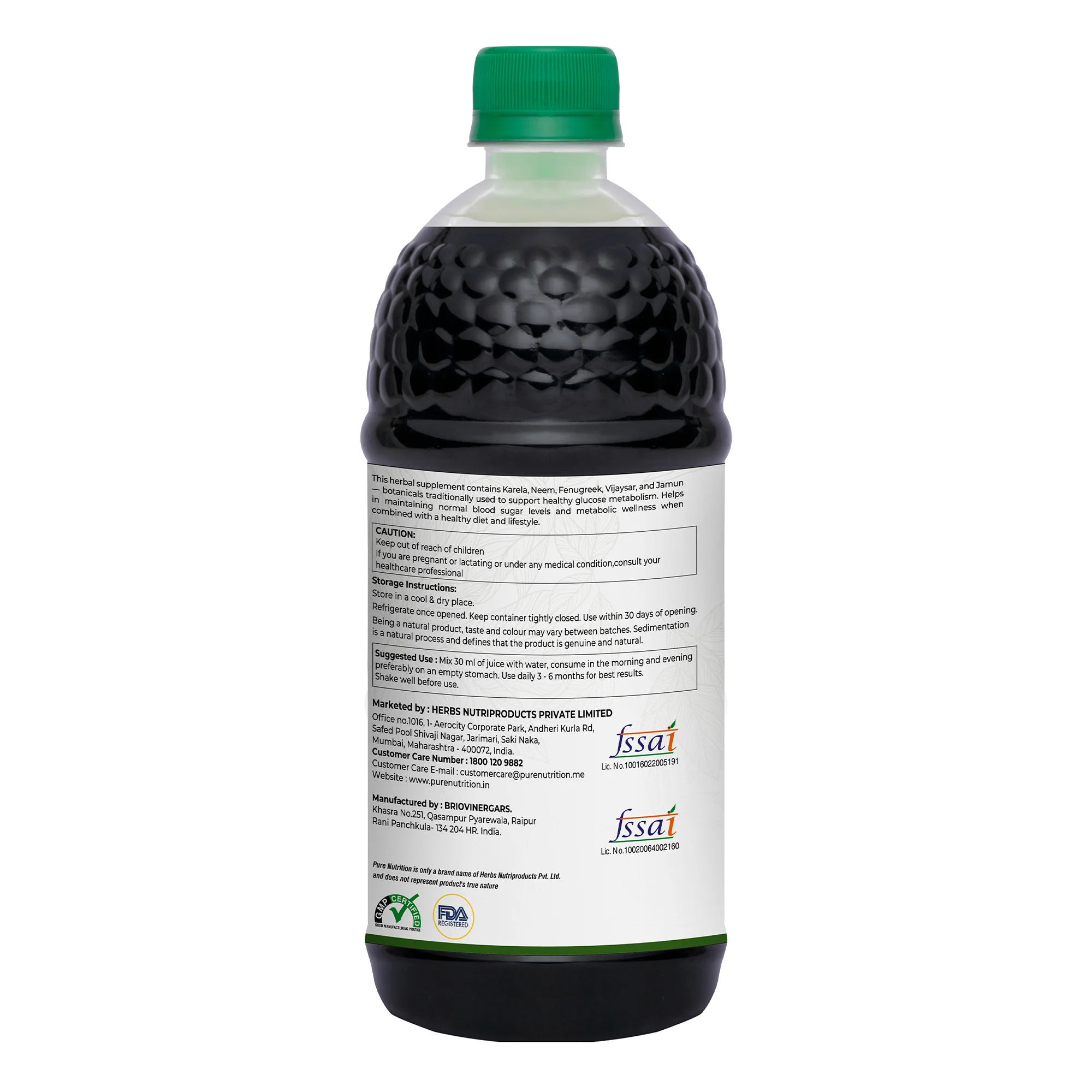 Diab Free Juice | Herbal Wellness Juice - Image 7