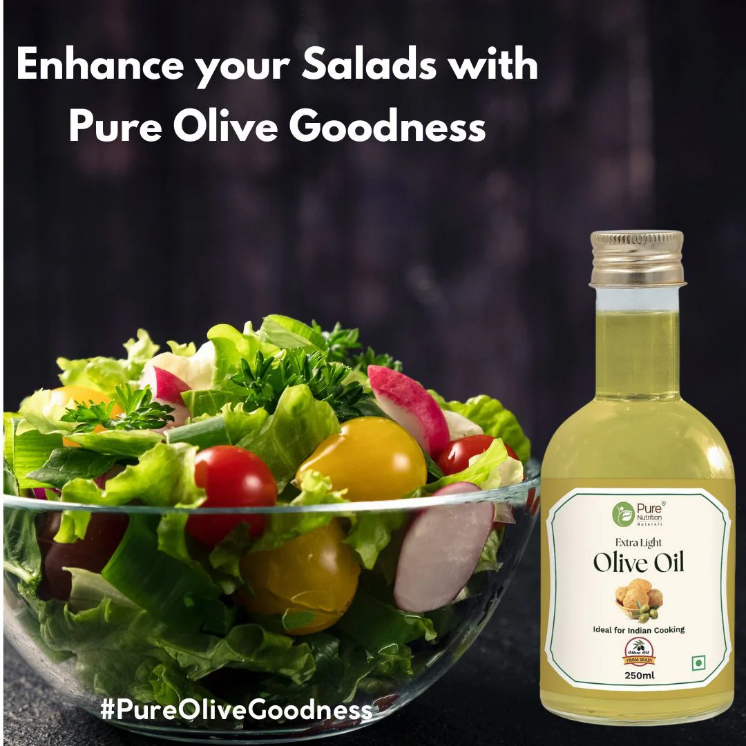 Extra Light Olive Oil - 250ml | 100% Pure & Edible | Ideal for Indian Cooking and Good for Skin - Image 3