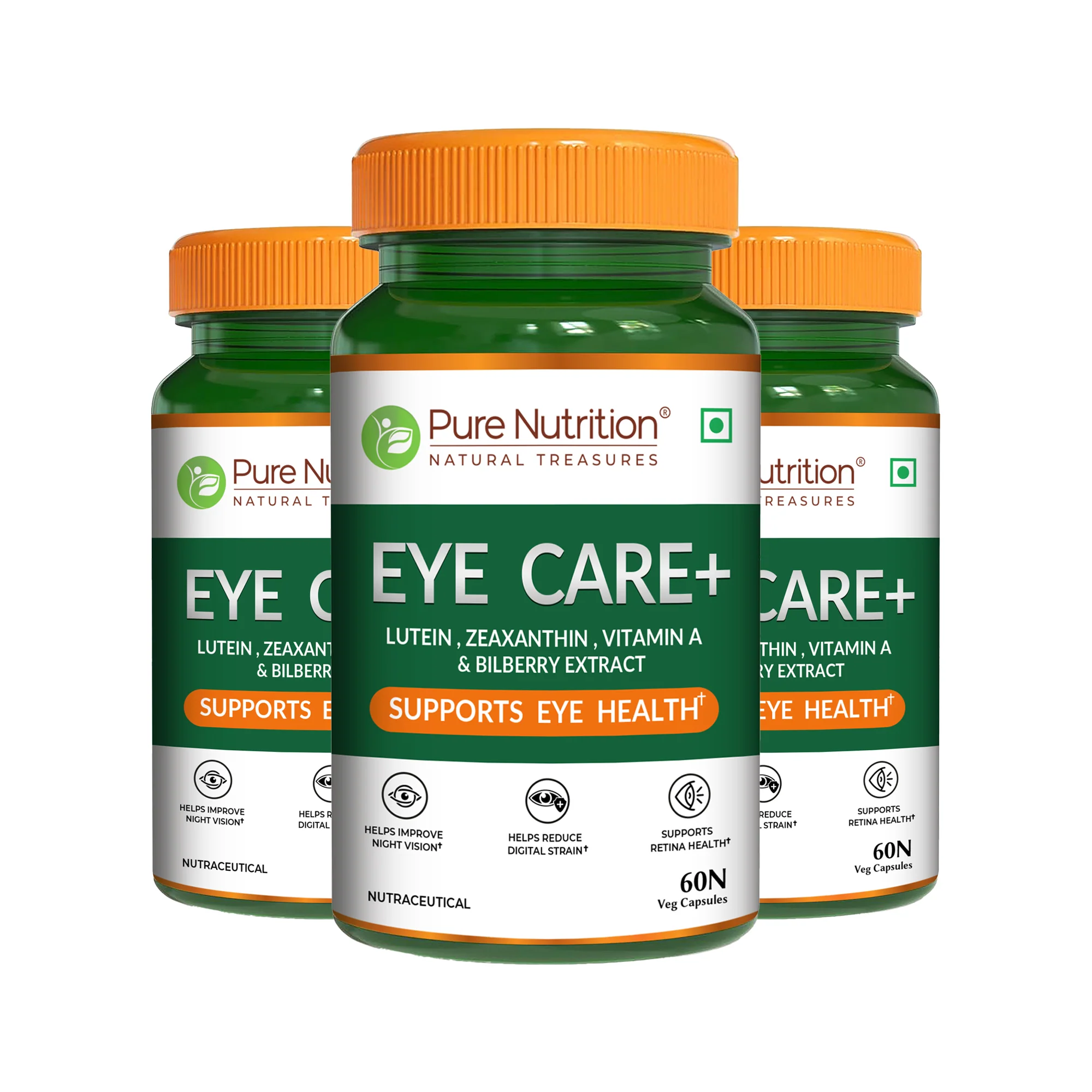 Eye Care+ – Lutein, Zeaxanthin, Vitamin A & Bilberry - Image 7