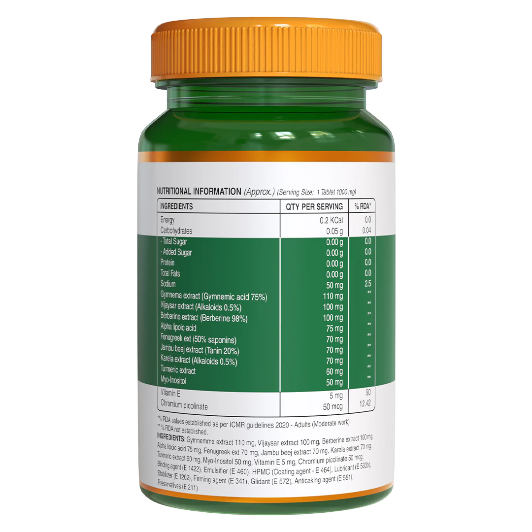 Glucose Metabolism Support – Veg Tablets with Herbal Extracts - Image 5