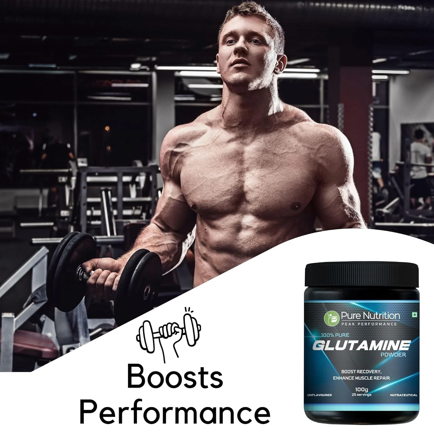 Glutamine Powder – Amino Acid Supplement 100g - Image 6