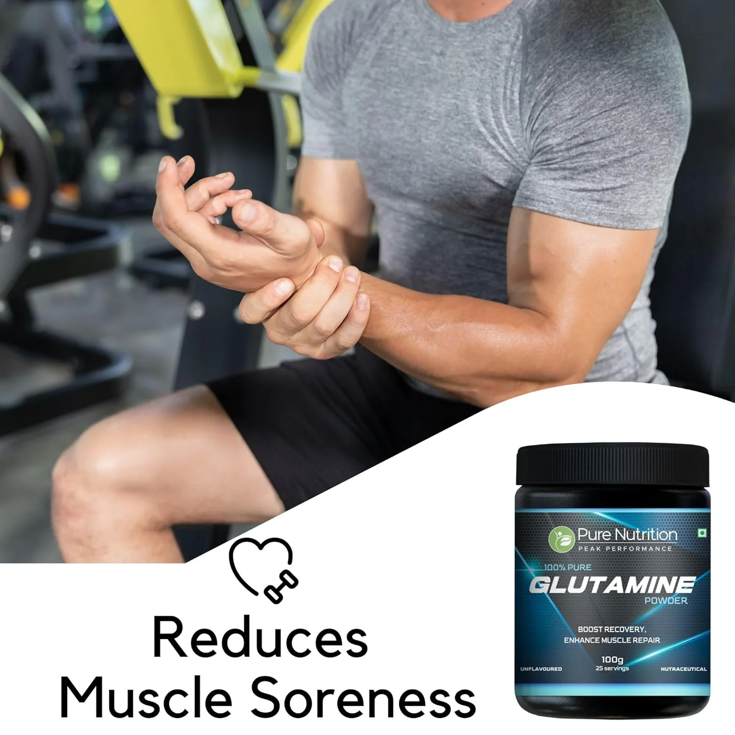 Glutamine Powder – Amino Acid Supplement 100g - Image 7