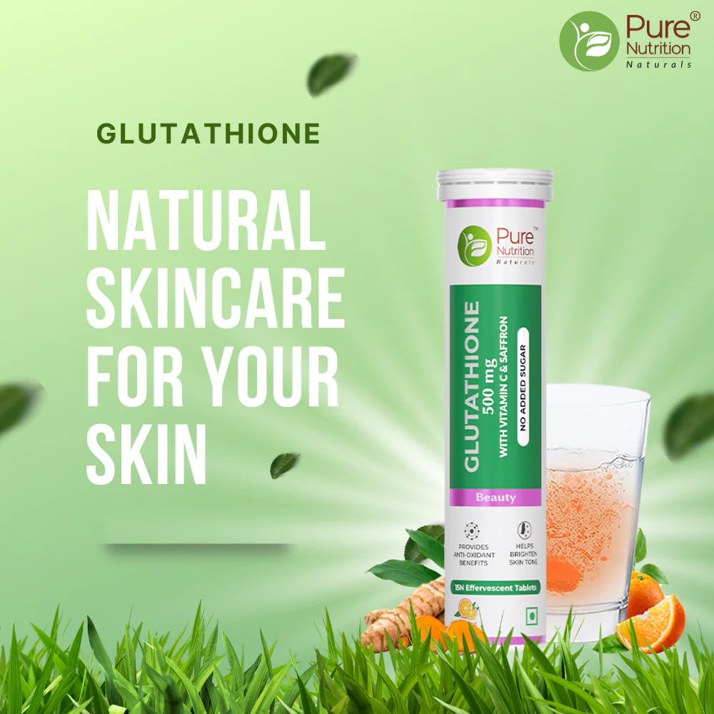 Glutathione 500mg with Vitamin C & Saffron | Effervescent Tablets for Skin Glow - Image 8