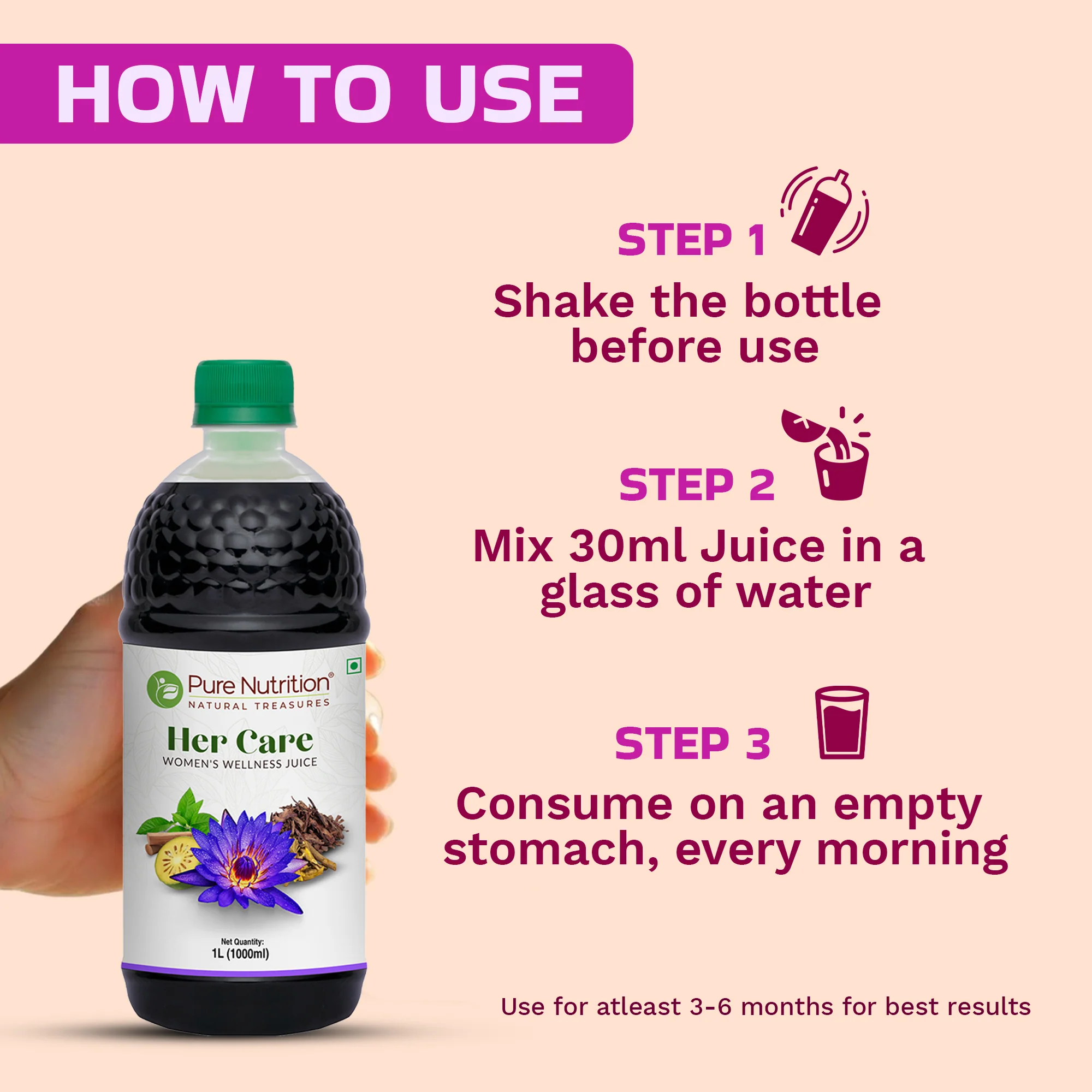 Her Care – Women’s Wellness Juice - Image 5