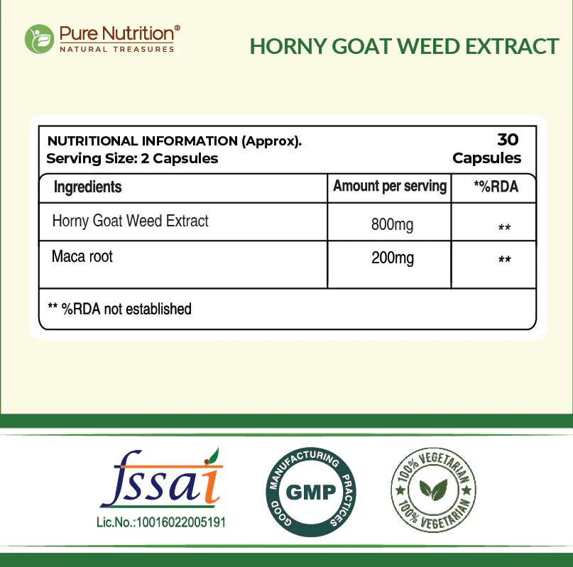 Horny Goat Weed with Maca Root Extract - Image 13