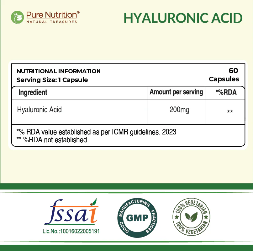 Hyaluronic Acid 200mg Capsules - Image 7