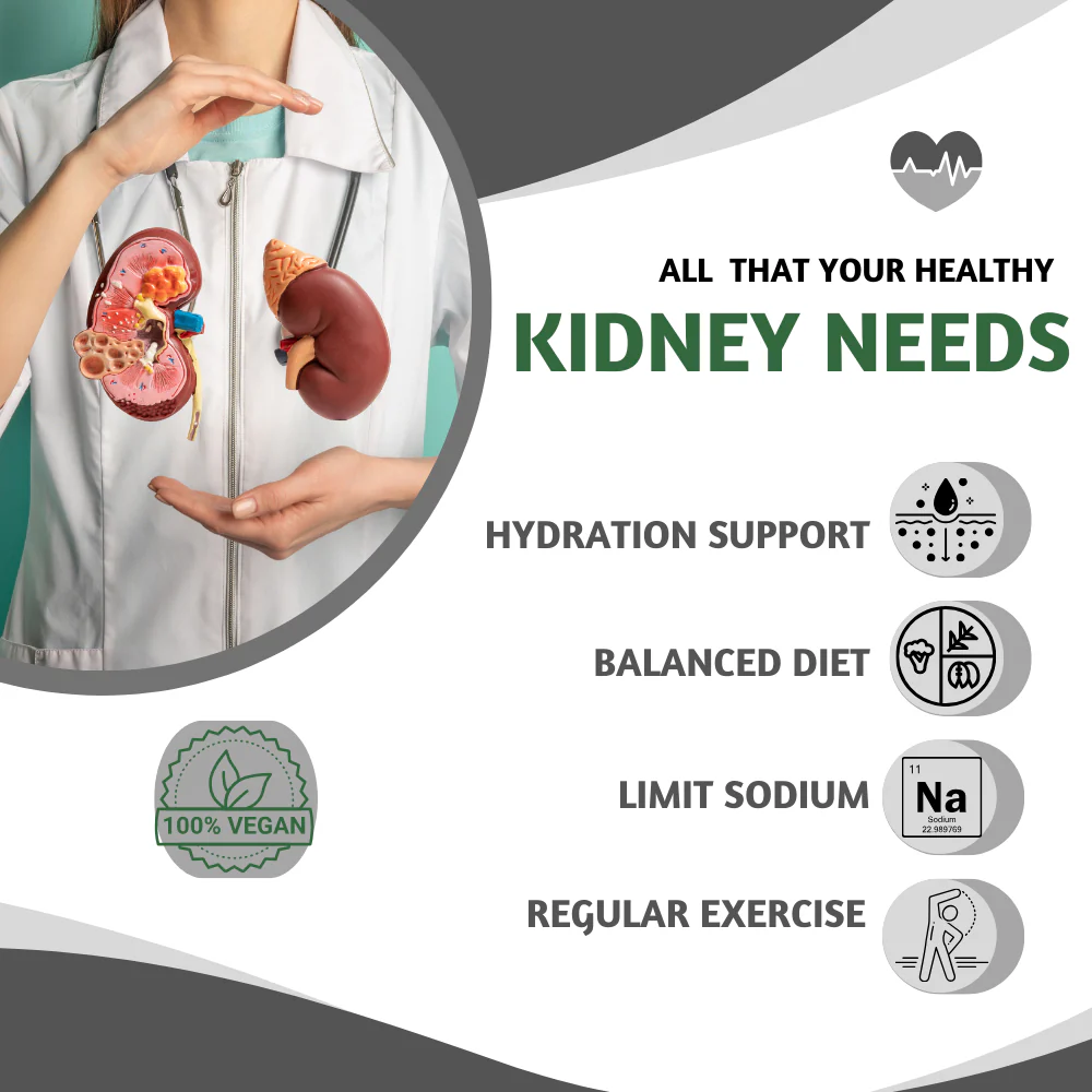 Kidney Wellness Supplement with Turmeric & Vitamin C | Supports Detox - Image 4