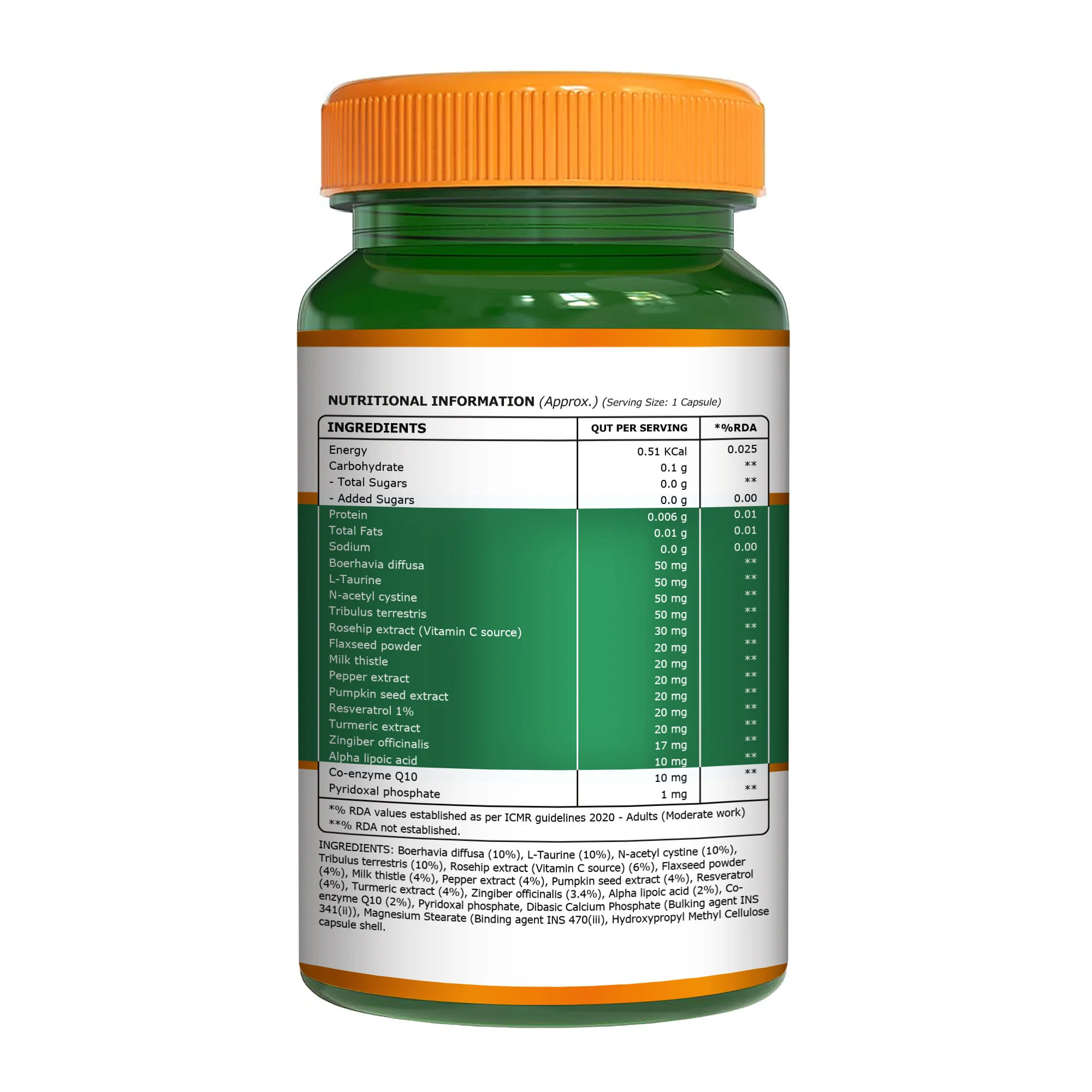Kidney Wellness Supplement with Turmeric & Vitamin C | Supports Detox - Image 9