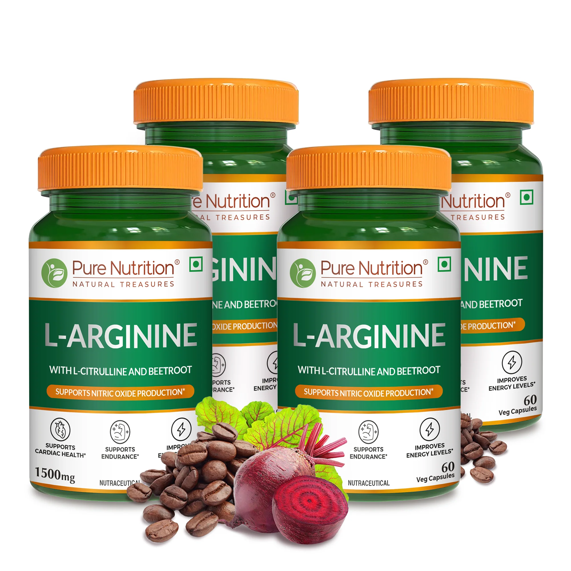 L-Arginine Supplement 1500mg - 60 Capsules - Image 11