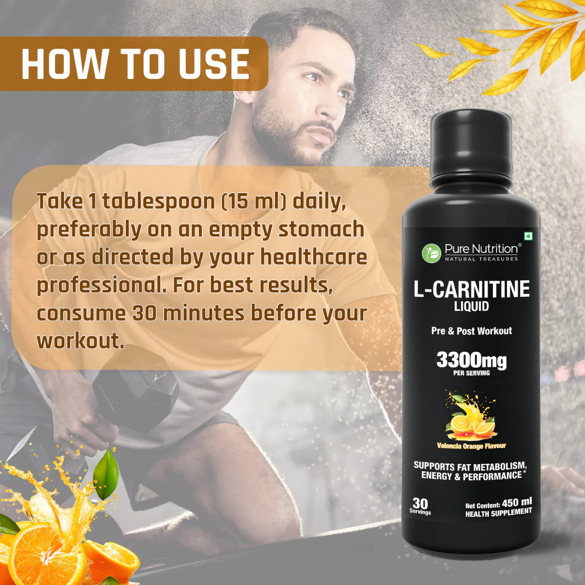 L-Carnitine for Pre & Post Workout - Image 5