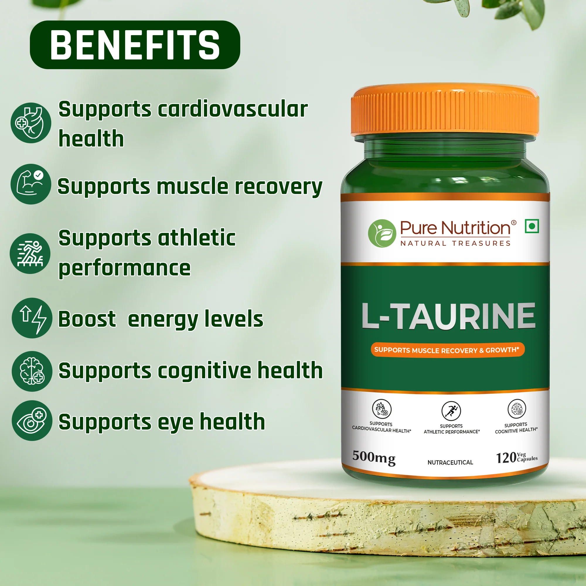 L-Taurine 500mg - Image 5
