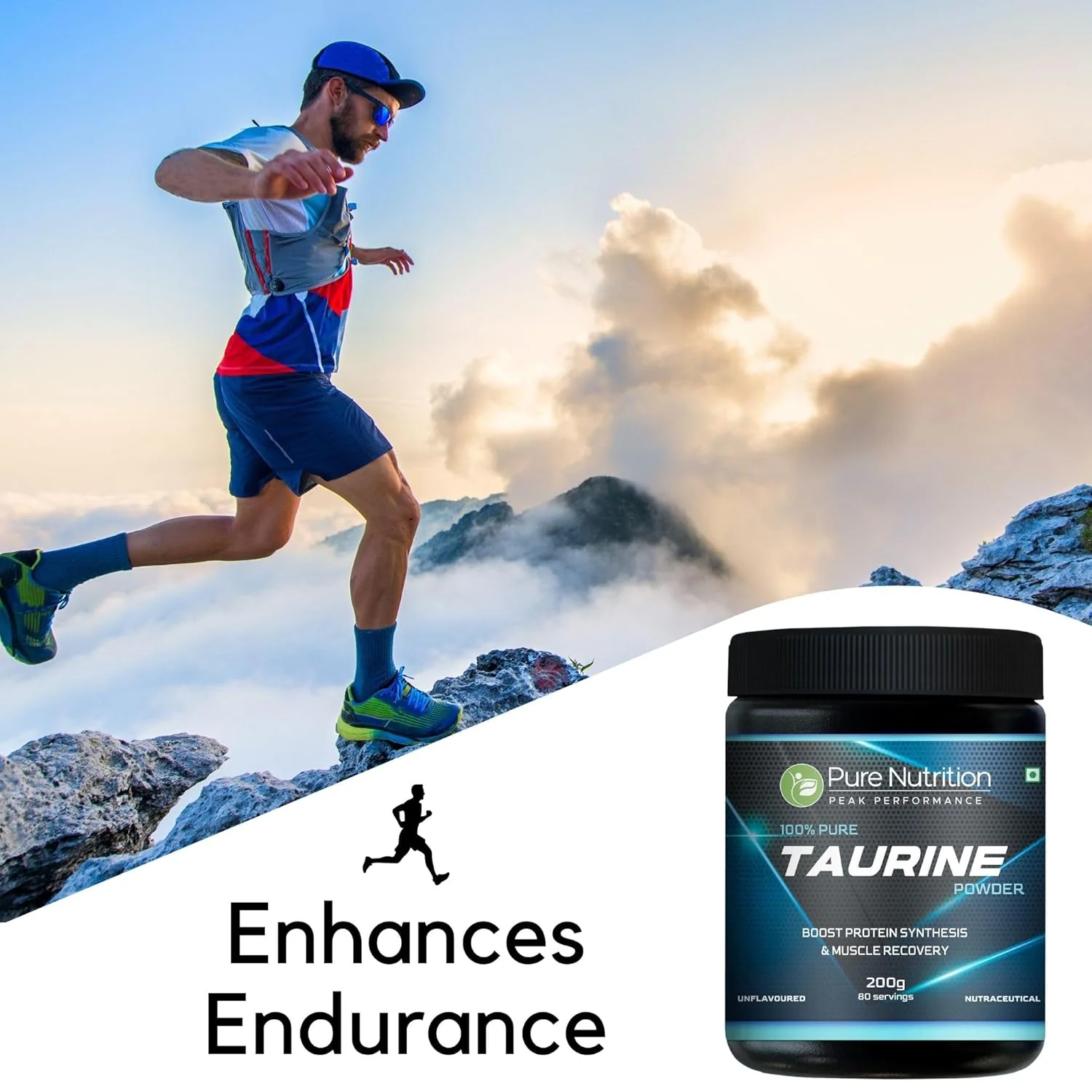 L-Taurine Powder - 200g | Amino Acid Supplement for Muscle Support and Hydration - Image 10