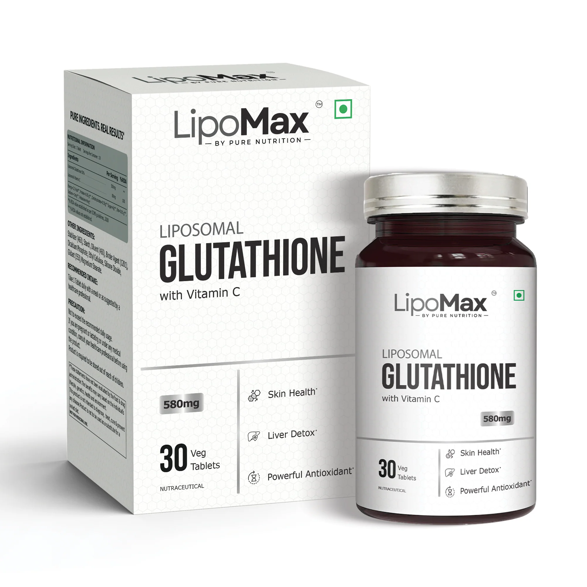 LipoMax Liposomal Glutathione with Vitamin C - Image 2