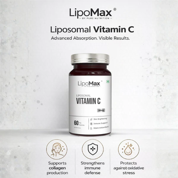 LipoMax Liposomal Vitamin C 80mg | Immune & Antioxidant Support - Image 3