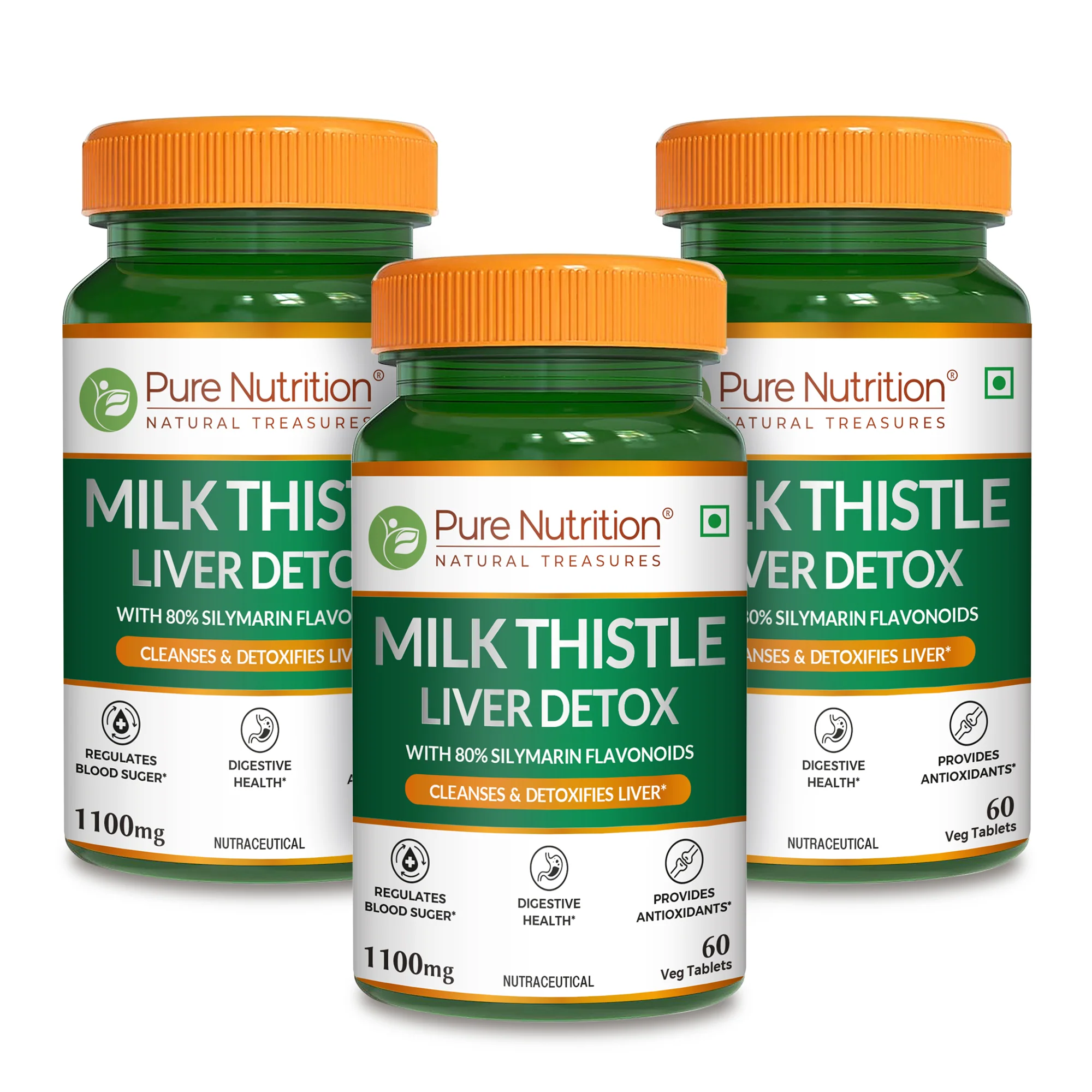 Liver Cleanse Supplements with Milk Thistle |Veg Tablets for Detox - Image 11