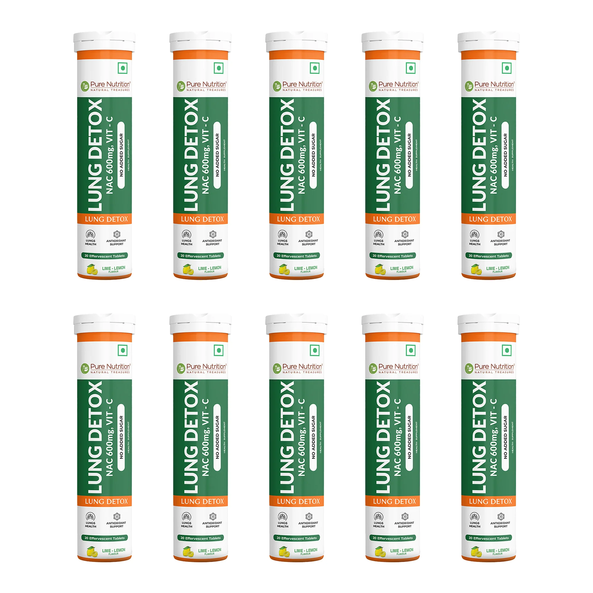 Lung Detox Effervescent Tablets - 20 | Supports Respiratory Health, Cleansing, and Overall Wellness - Image 12