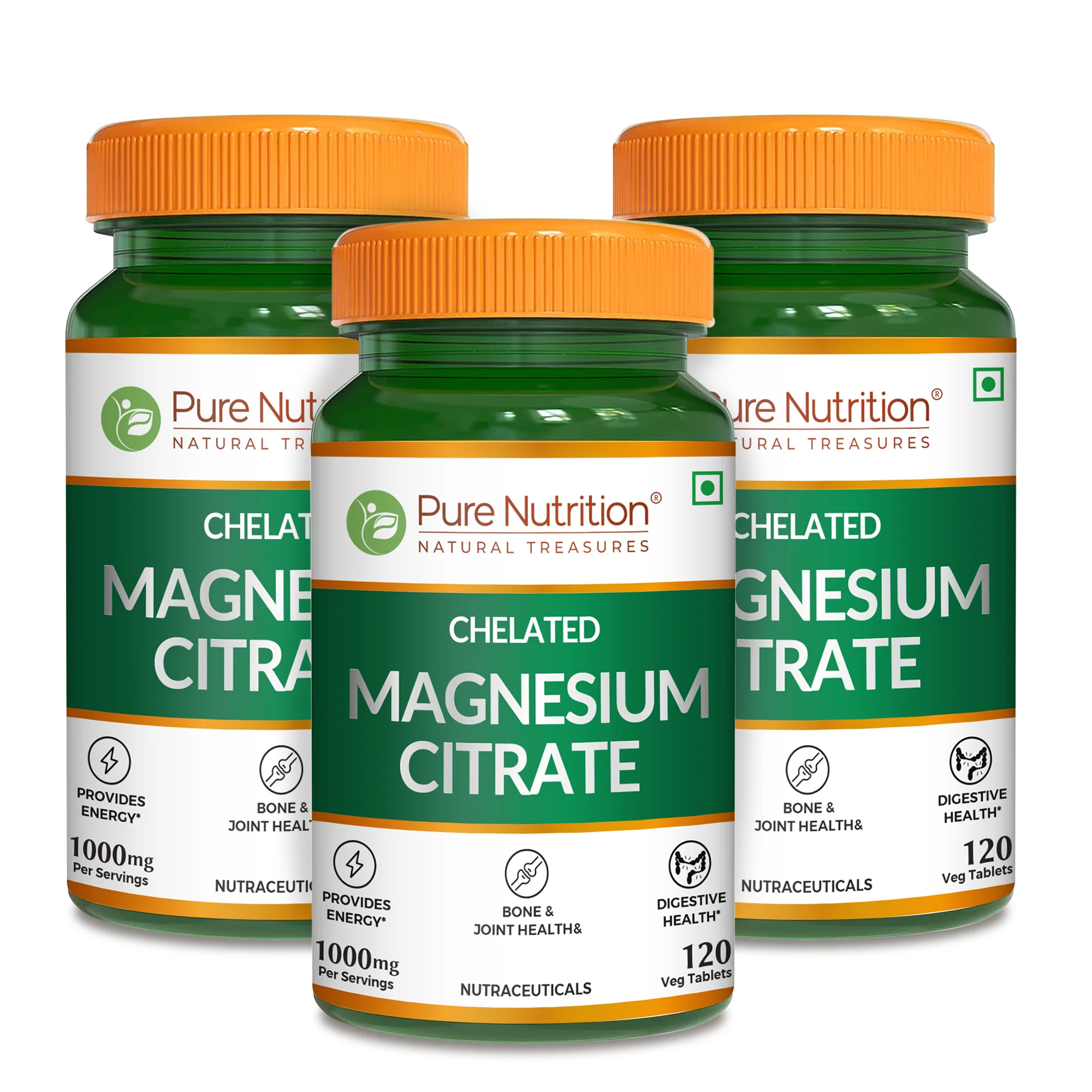 Magnesium Citrate - 120 Tablets | Supports Digestion and Reduces Muscle Cramps - Image 8