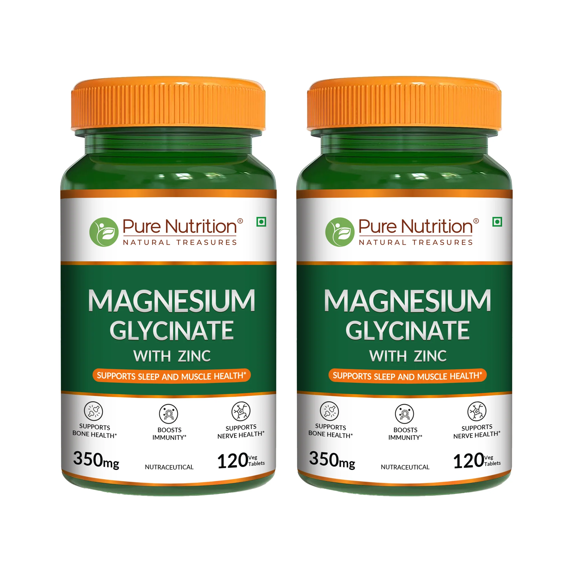 Magnesium Glycinate with Zinc tablets | Supports Sleep, Stress & Heart Health - Image 11