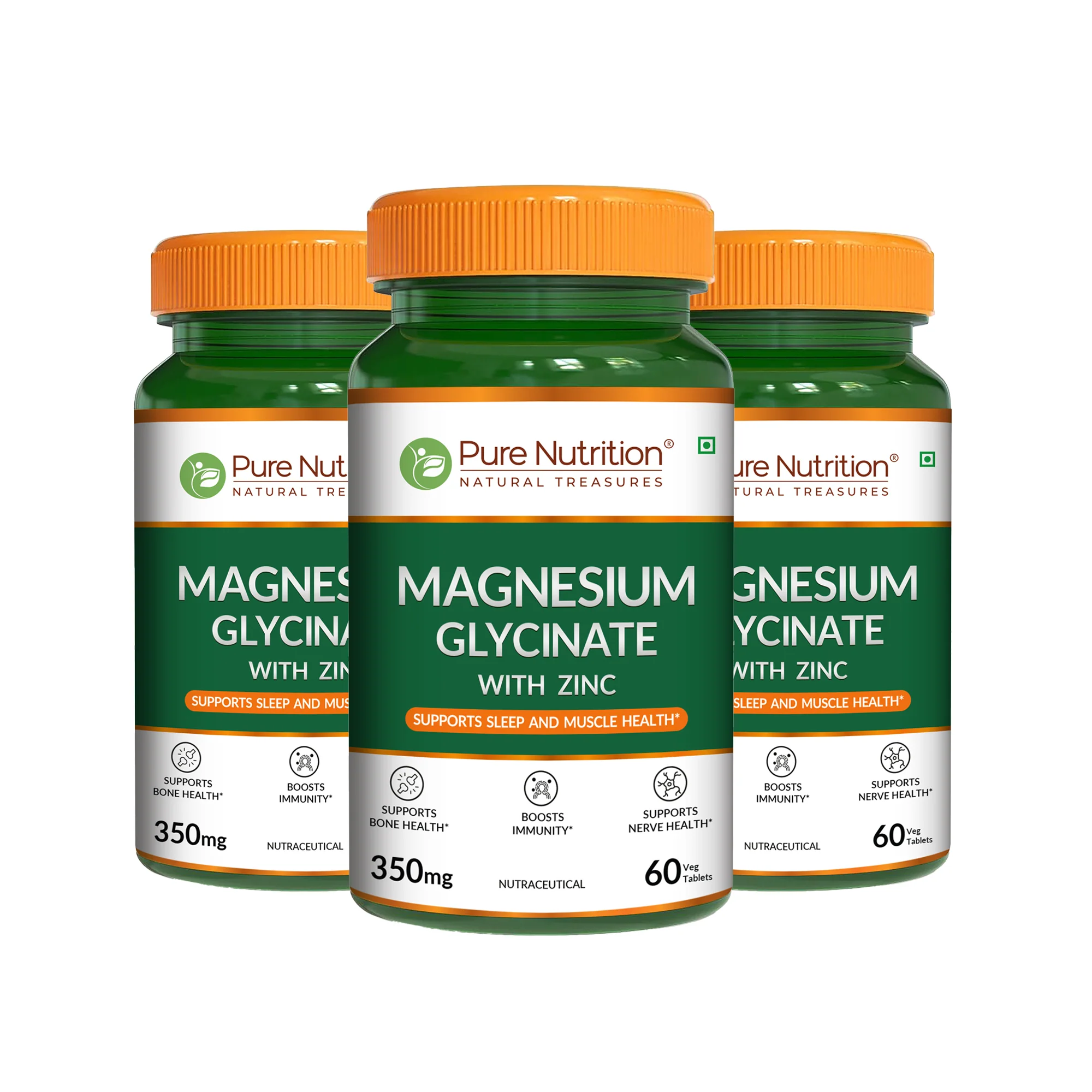 Magnesium Glycinate with Zinc Tablets | Sleep Support, Muscle Relaxation & Bone Health - Image 10