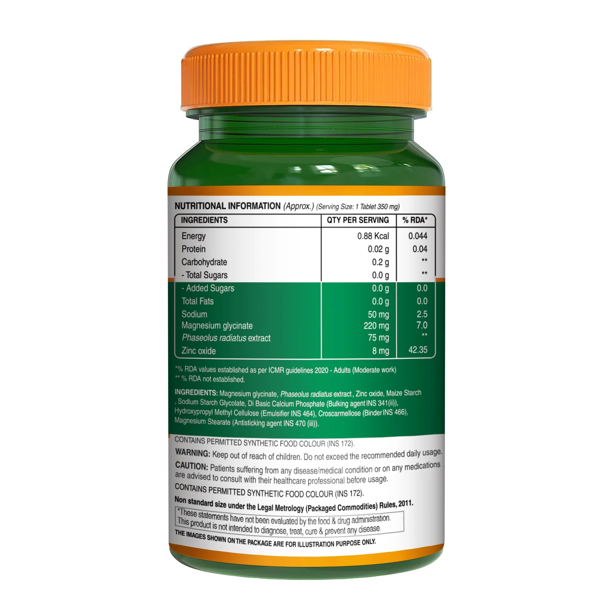 Magnesium Glycinate with Zinc Tablets | Sleep Support, Muscle Relaxation & Bone Health - Image 8
