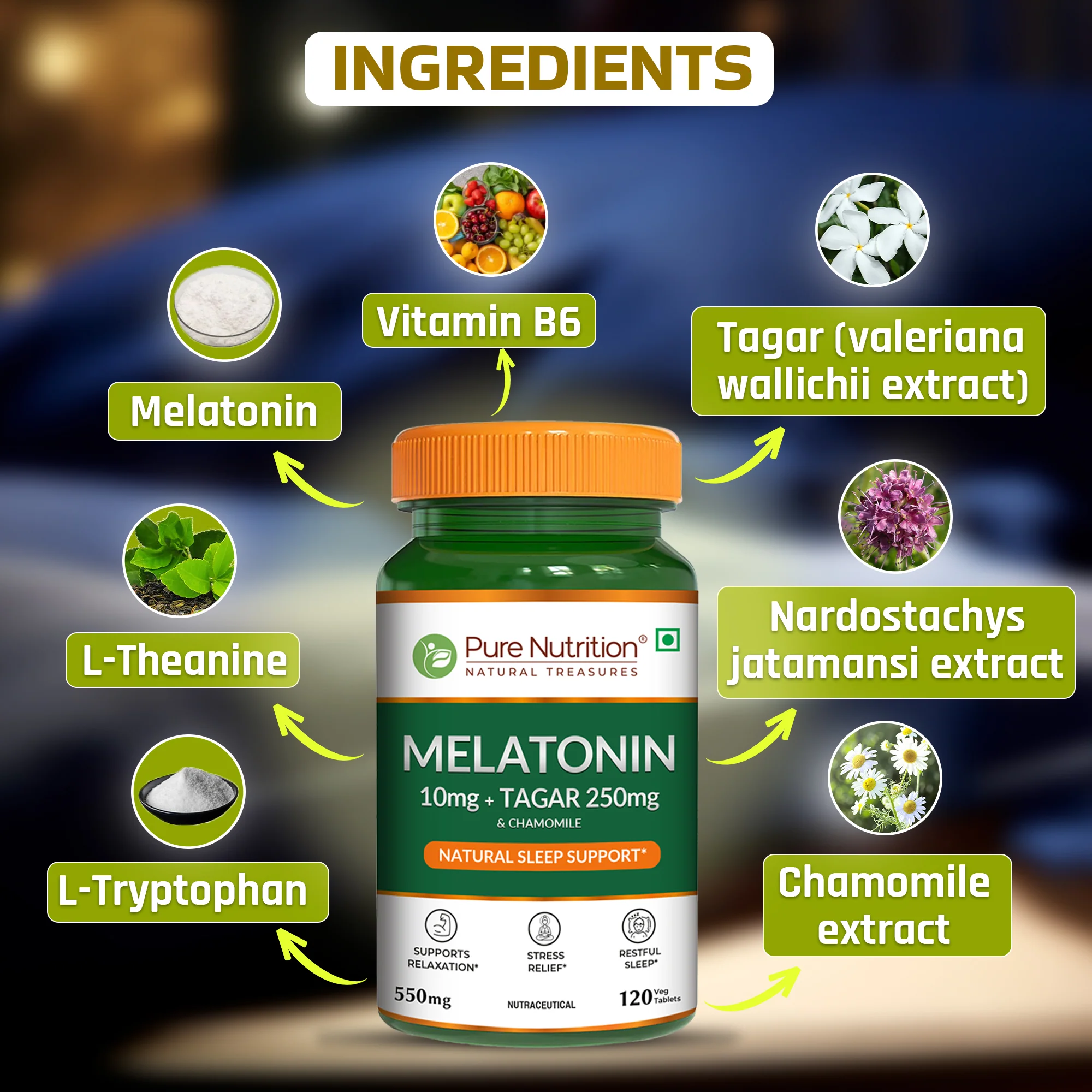 Melatonin 10mg Tablets - Image 5