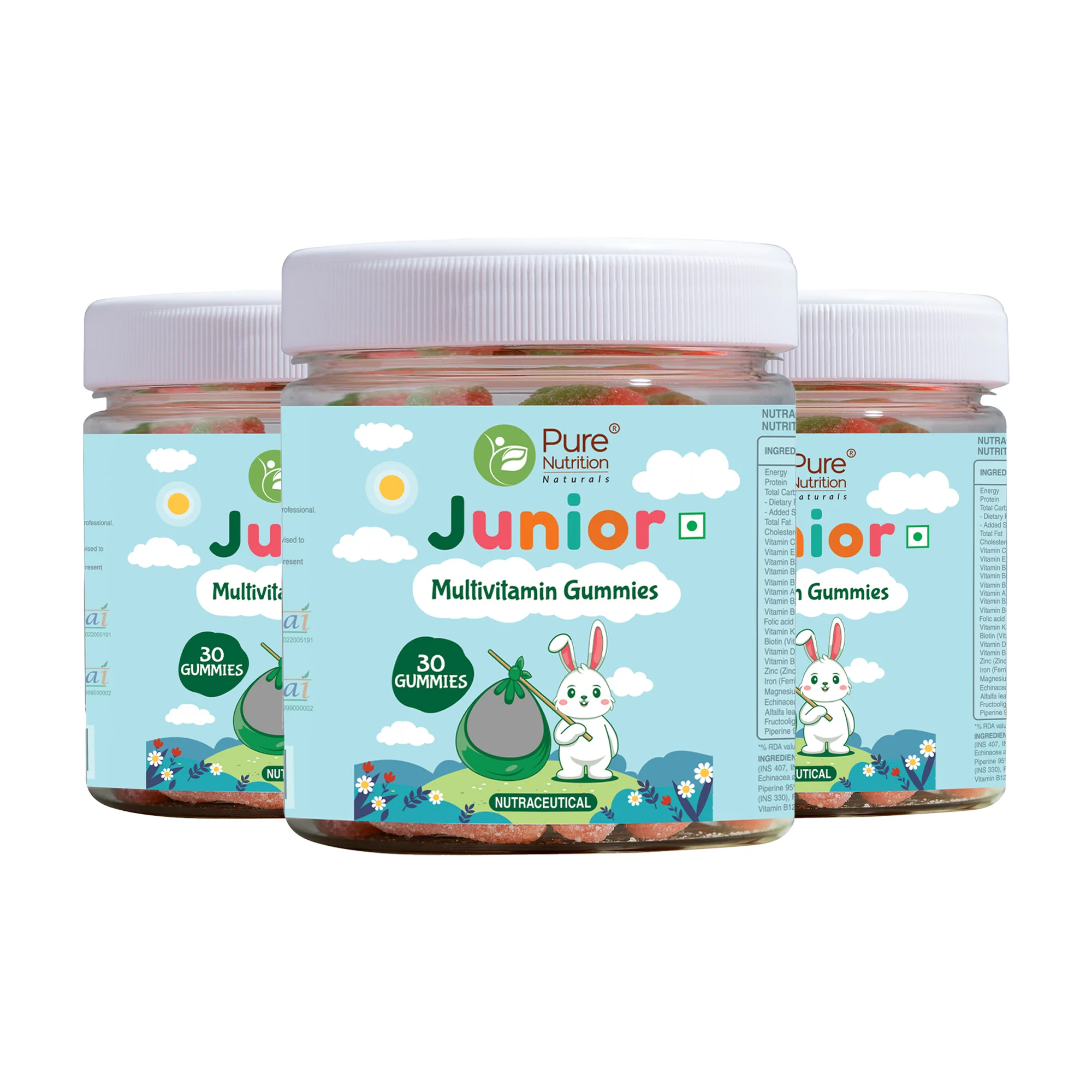 Multivitamin Kids Gummies - 30 Vegetarian Gummies | Supports Healthy Growth and Development - Image 10