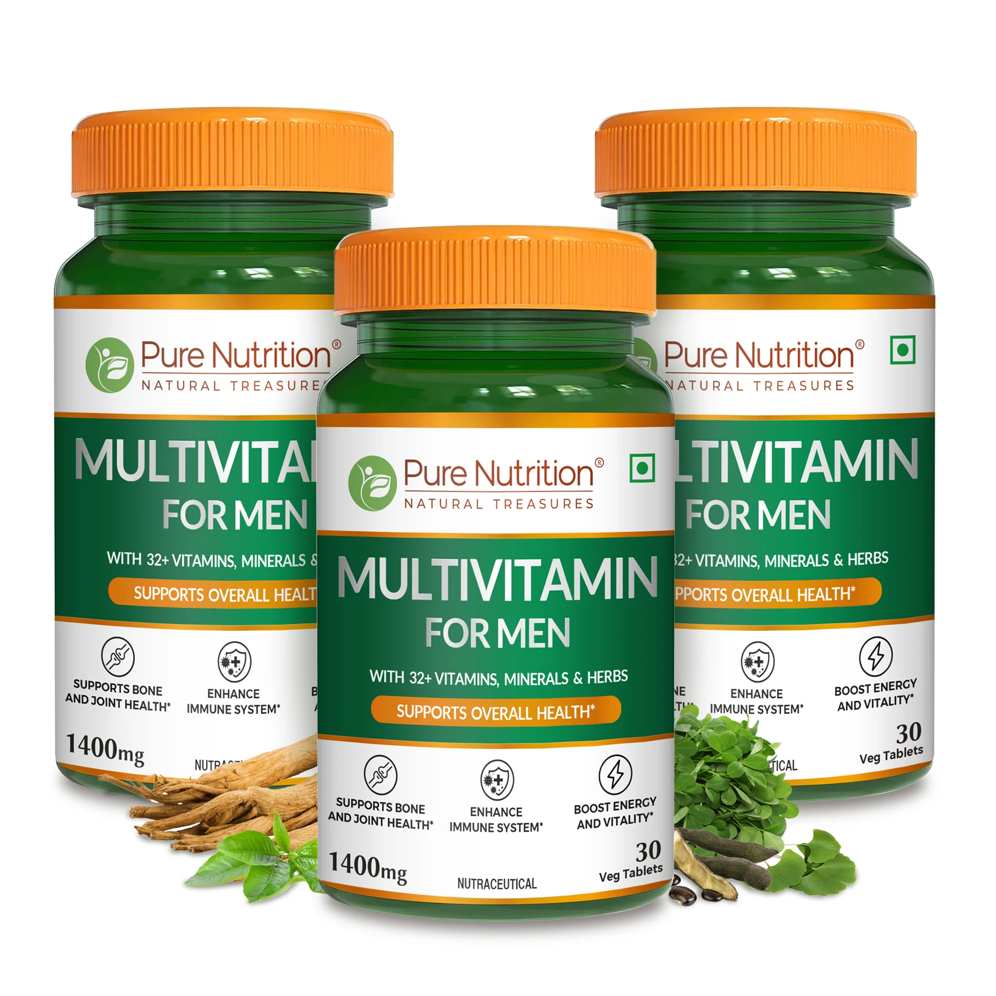 Multivitamin for Men – 30 Vegetarian Tablets | Comprehensive Wellness with 32+ Nutrients - Image 10