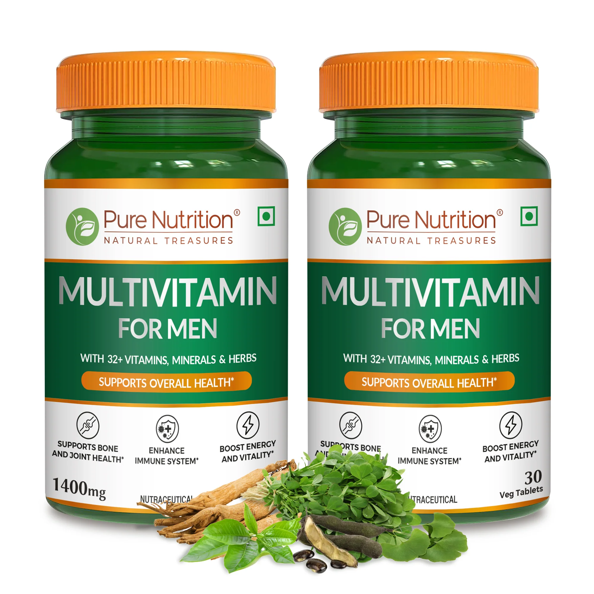 Multivitamin for Men – 30 Vegetarian Tablets | Comprehensive Wellness with 32+ Nutrients - Image 9
