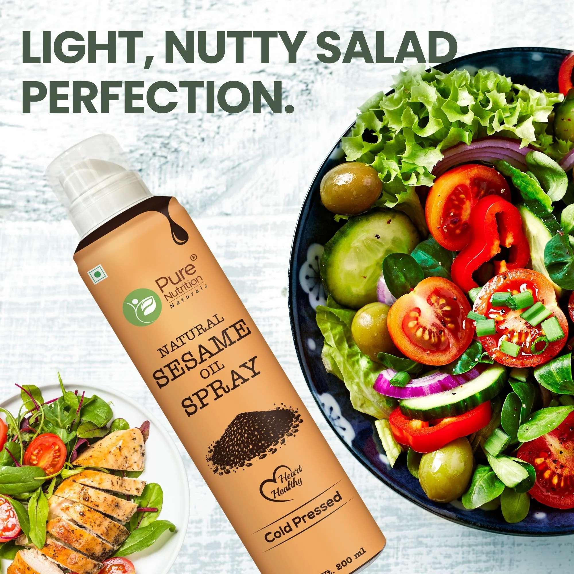Black Sesame Oil Spray 200ml | 100% Pure, Cold-Pressed | Healthy Cooking, Rich in Nutrients - Image 6