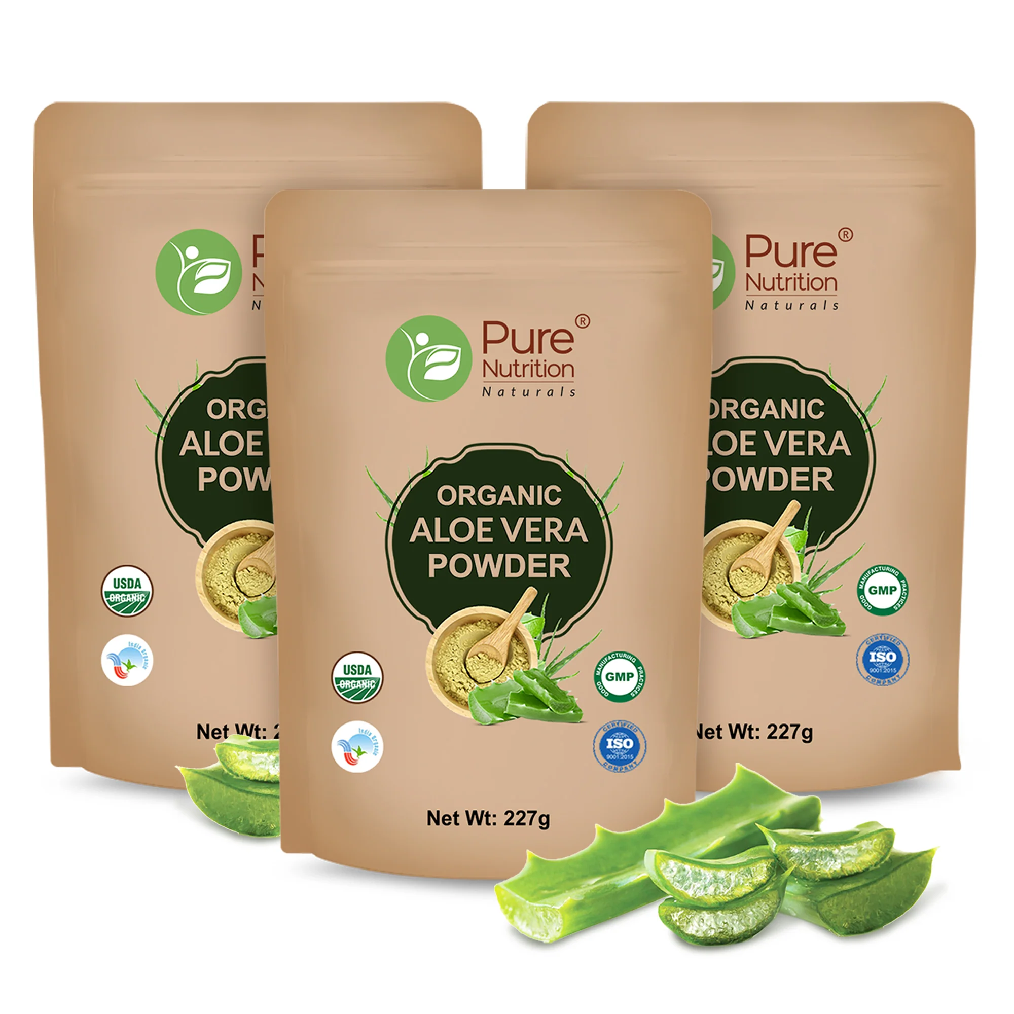 Pure Nutrition Organic Aloe Vera Powder - 227g | For Skin Health, Digestion & Hydration - Image 10