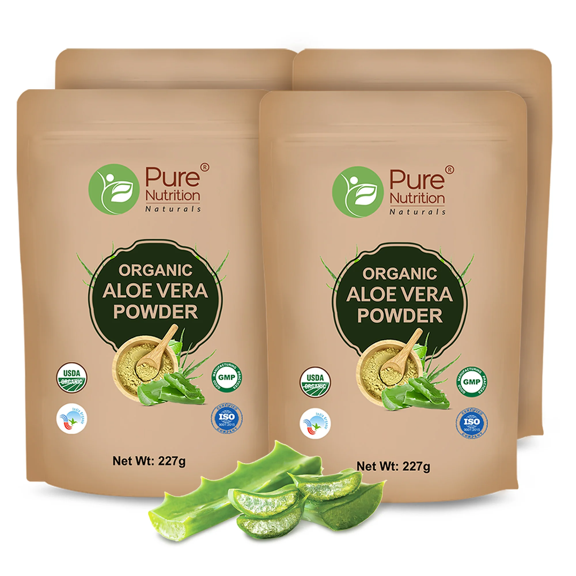Pure Nutrition Organic Aloe Vera Powder - 227g | For Skin Health, Digestion & Hydration - Image 11