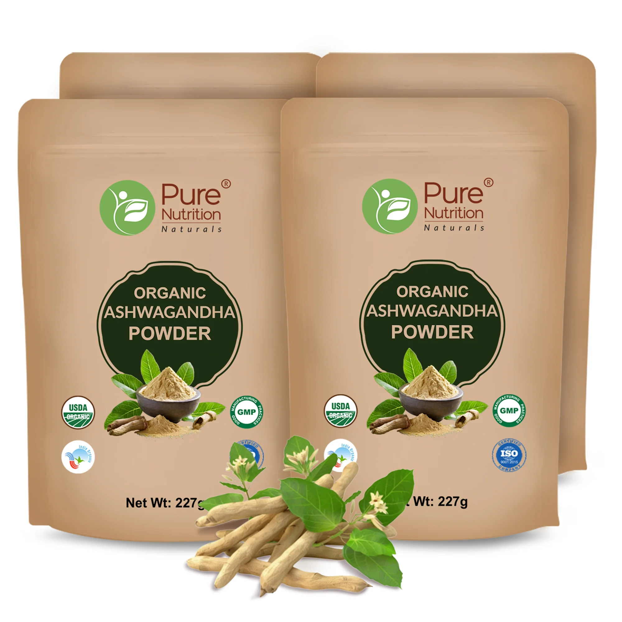 Organic Ashwagandha Powder - 227g | 100% Pure and Natural | Supports Stress Relief, Vitality, and Overall Wellness - Image 10