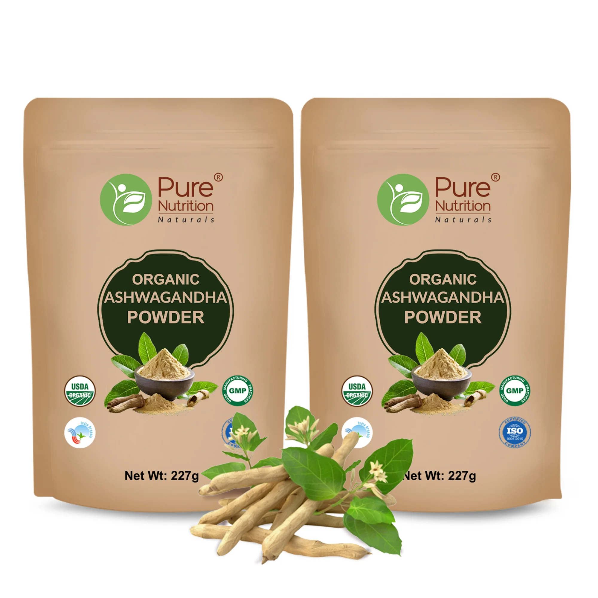 Organic Ashwagandha Powder - 227g | 100% Pure and Natural | Supports Stress Relief, Vitality, and Overall Wellness - Image 8