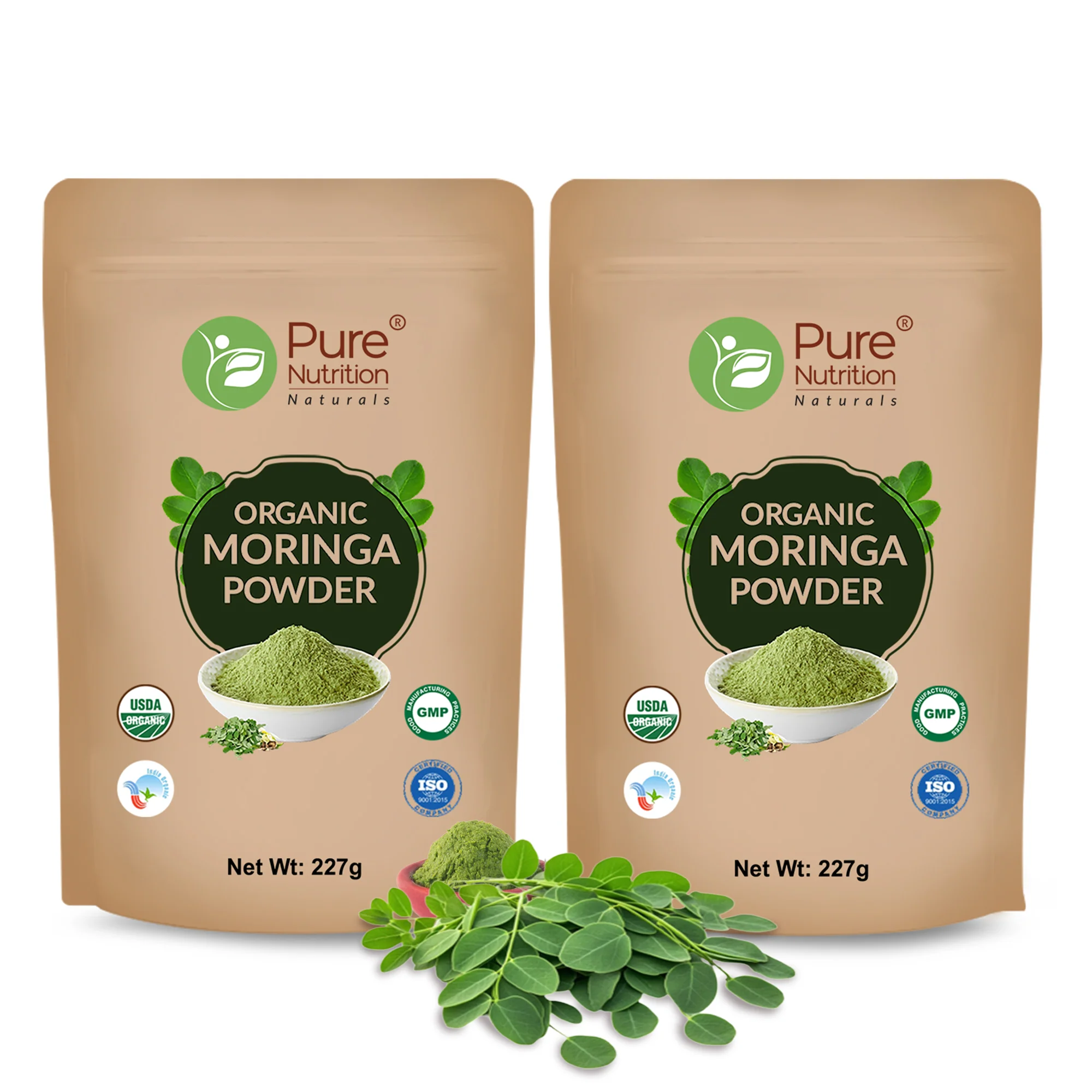 Organic Moringa Powder - 227g | 100% Pure and Natural | Supports Energy, Immunity, and Overall Wellness - Image 8
