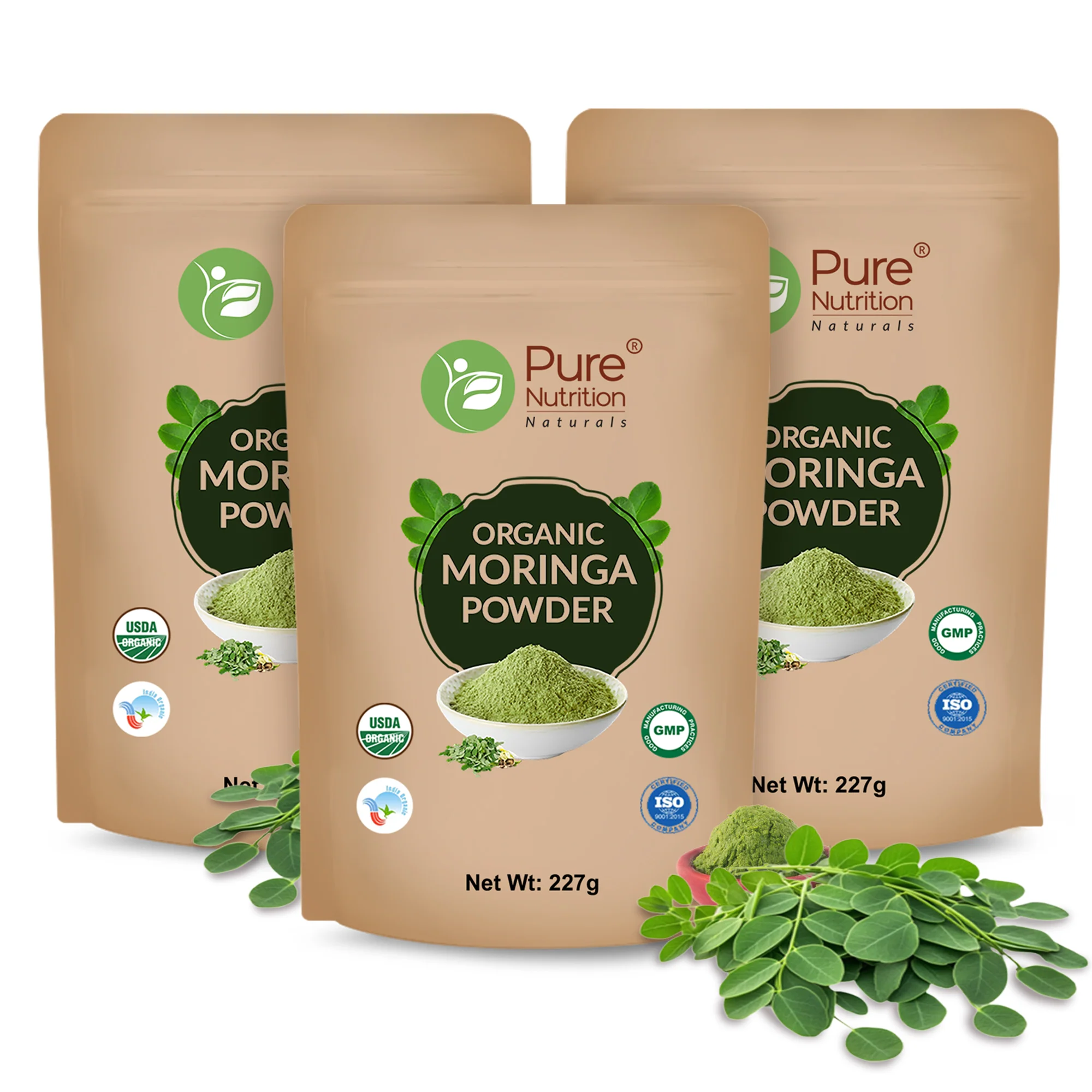 Organic Moringa Powder - 227g | 100% Pure and Natural | Supports Energy, Immunity, and Overall Wellness - Image 9