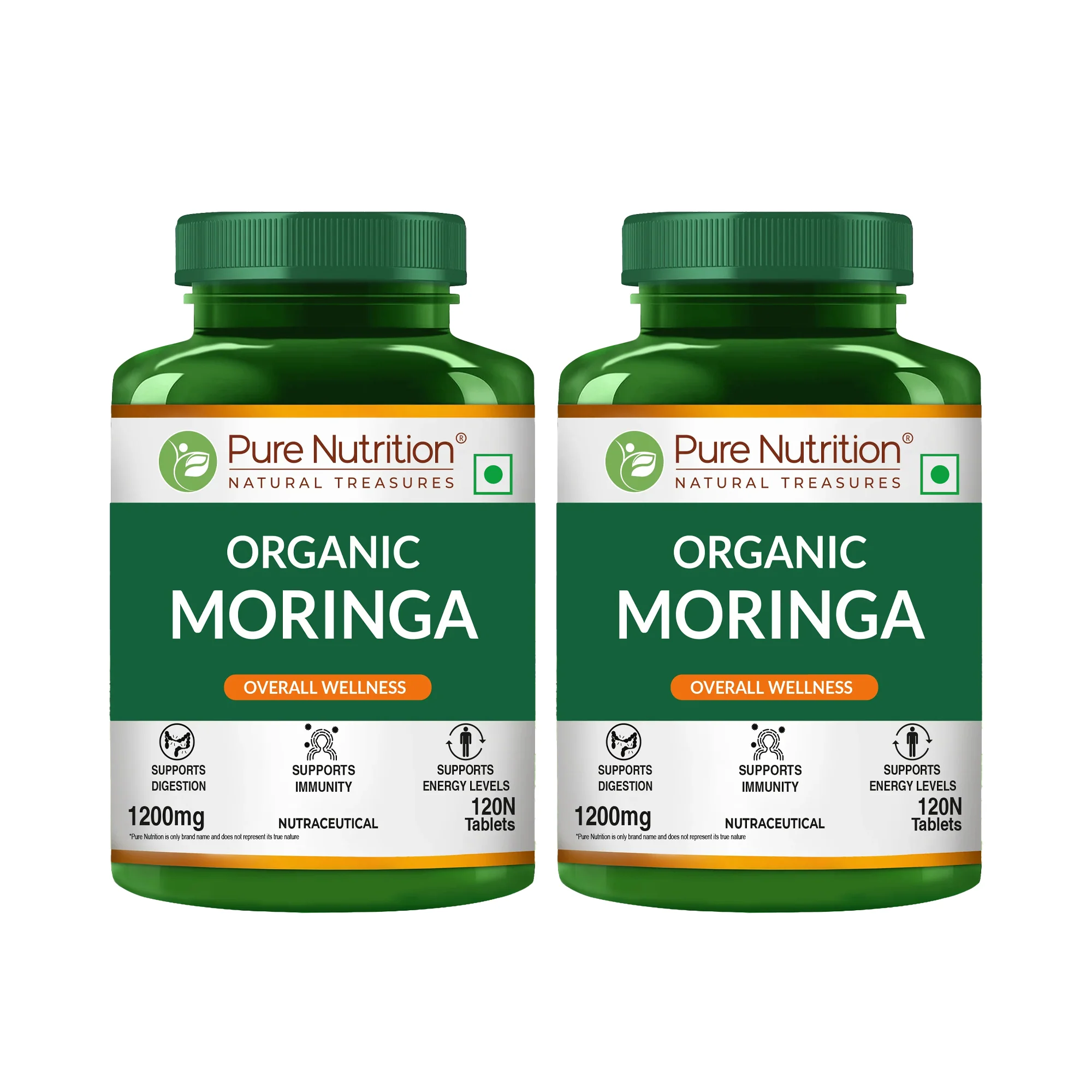 Organic Moringa Tablets 1200mg | Supports Immunity, Digestion & Energy - Image 15