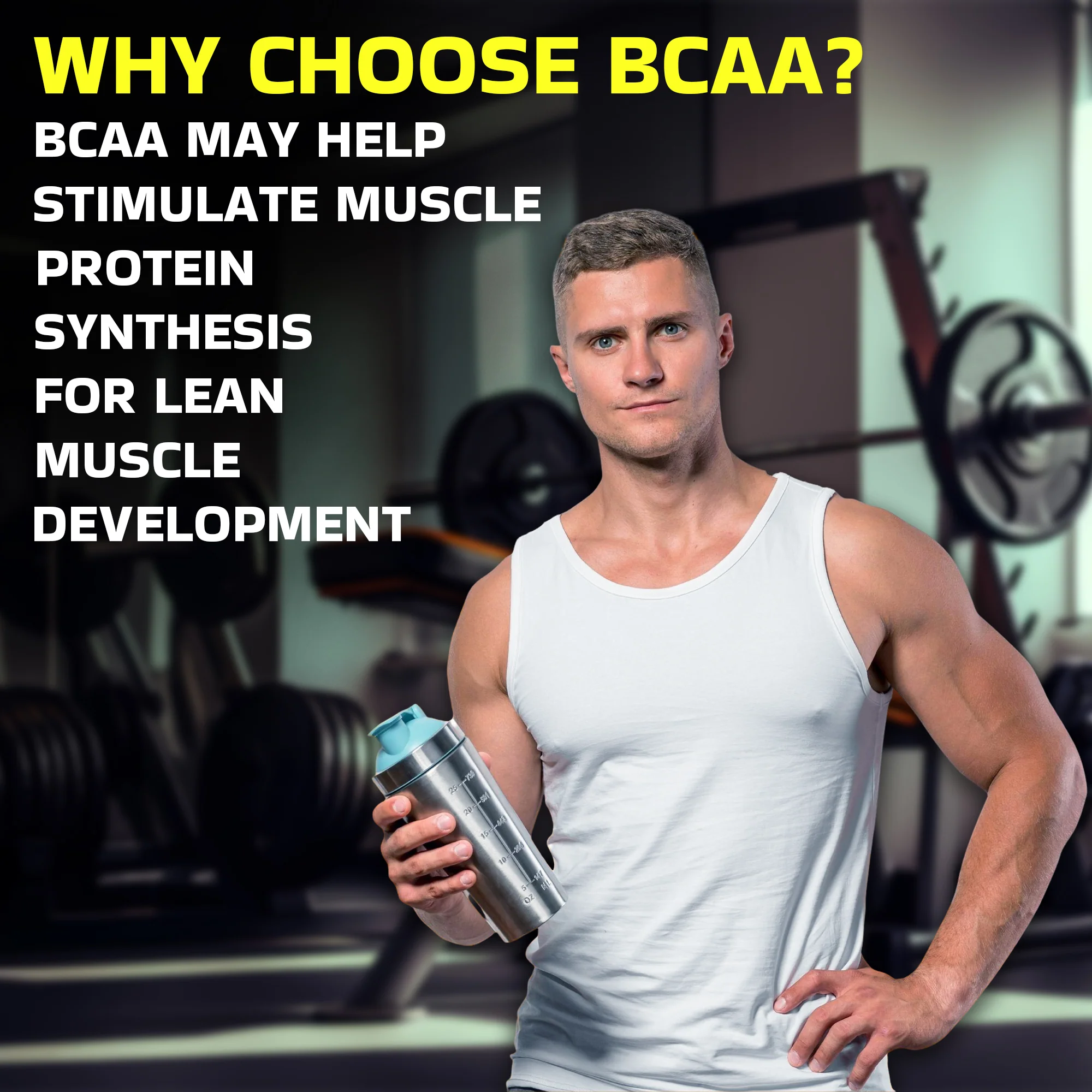 Peak Performance BCAA 5000 mg – 2:1:1 Ratio – Unflavoured - Image 4