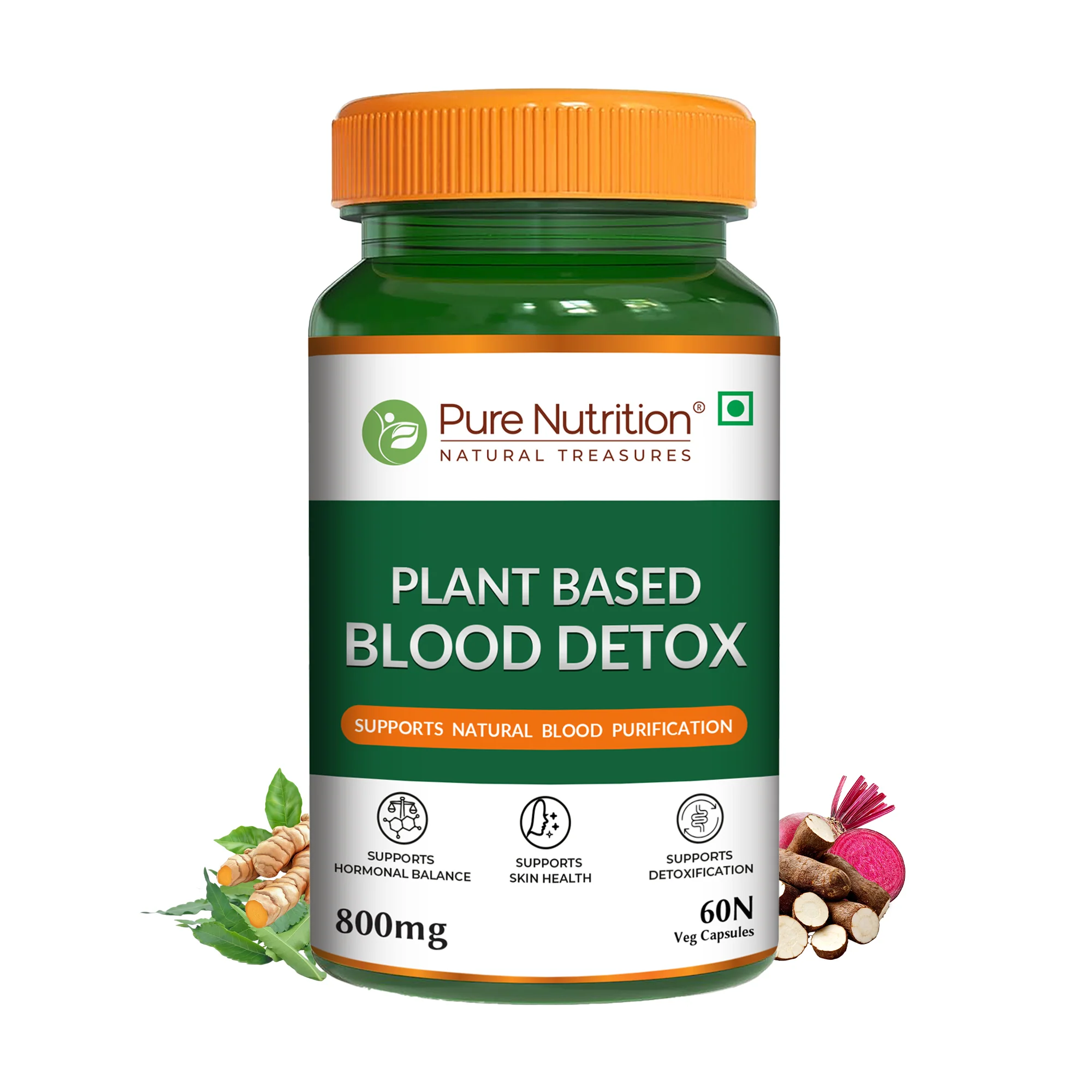 Plant-Based Blood Detox – 800 mg